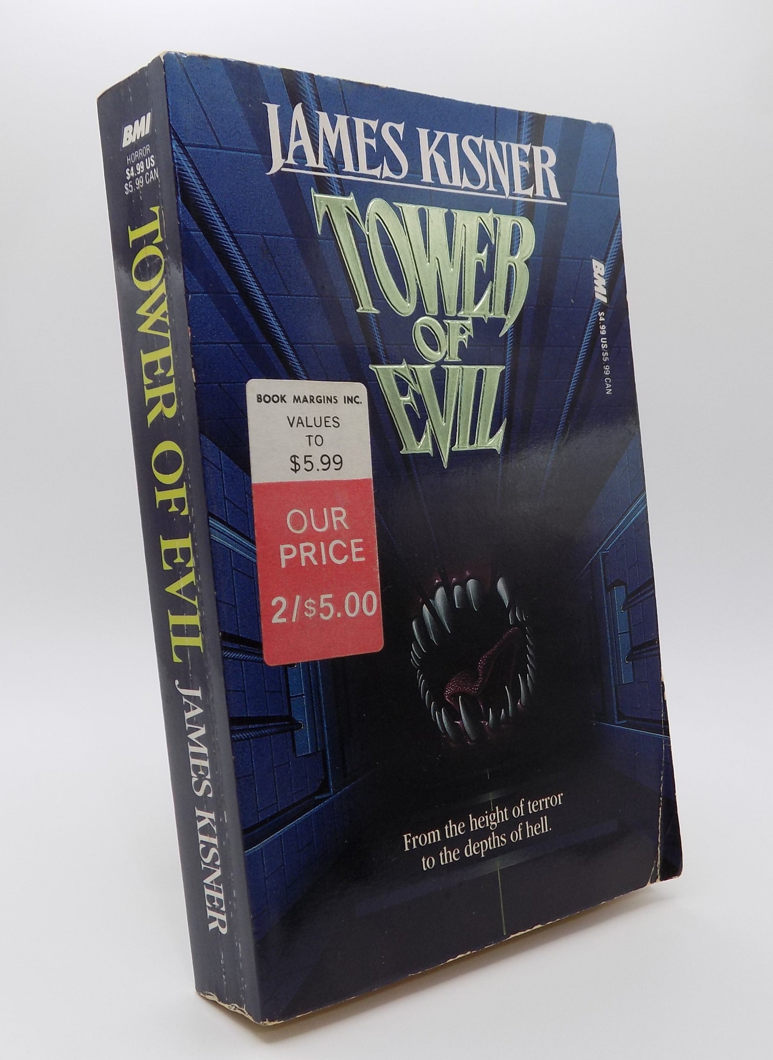 Tower of Evil by James Kisner · BMI, 1994 · Horror Paperback