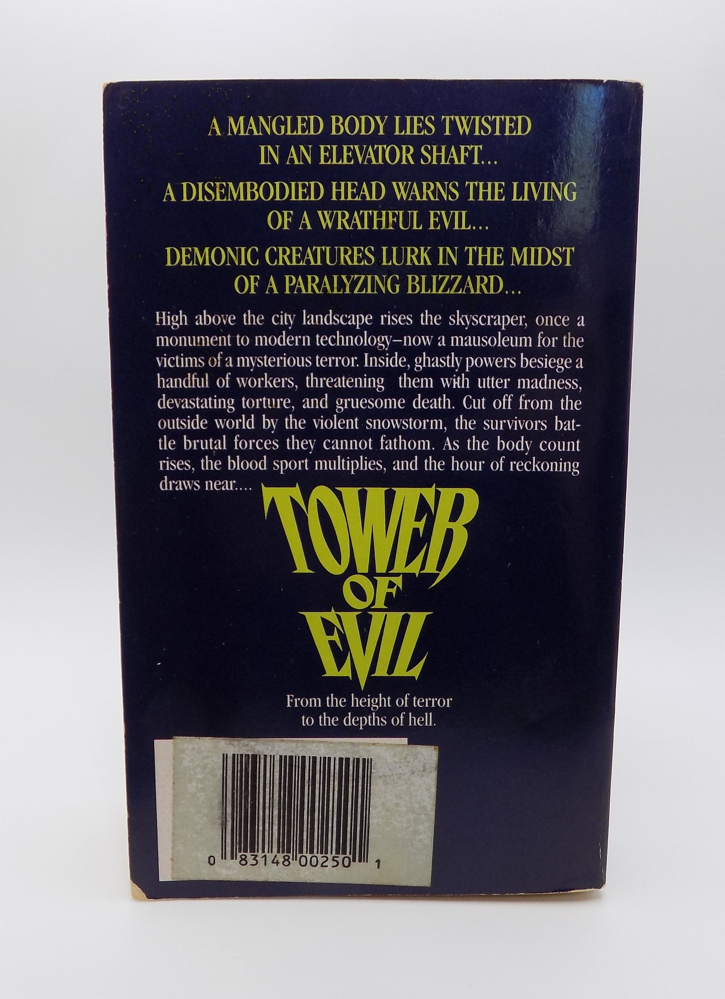 Tower of Evil by James Kisner · BMI, 1994 · Horror Paperback