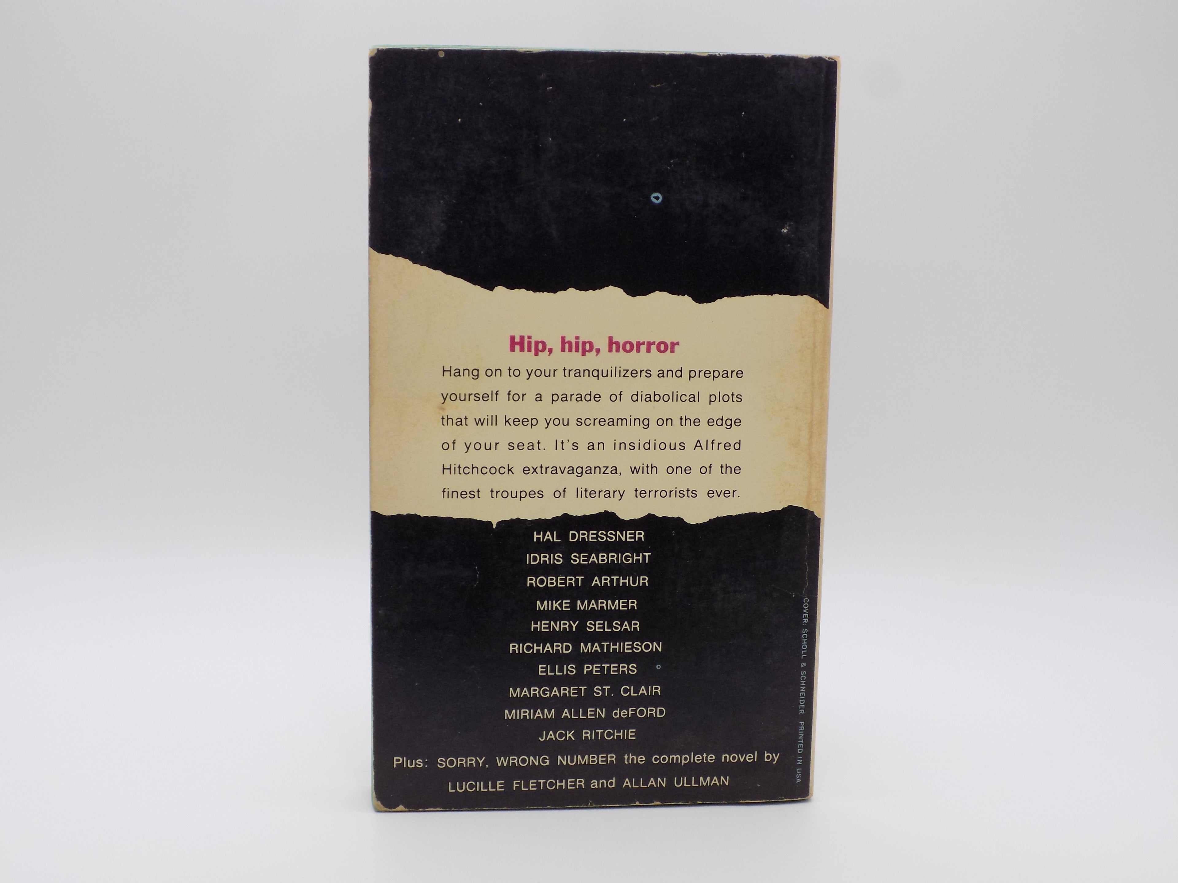 More Stories Not For The Nervous by Alfred Hitchcock  [Dell, 1967]