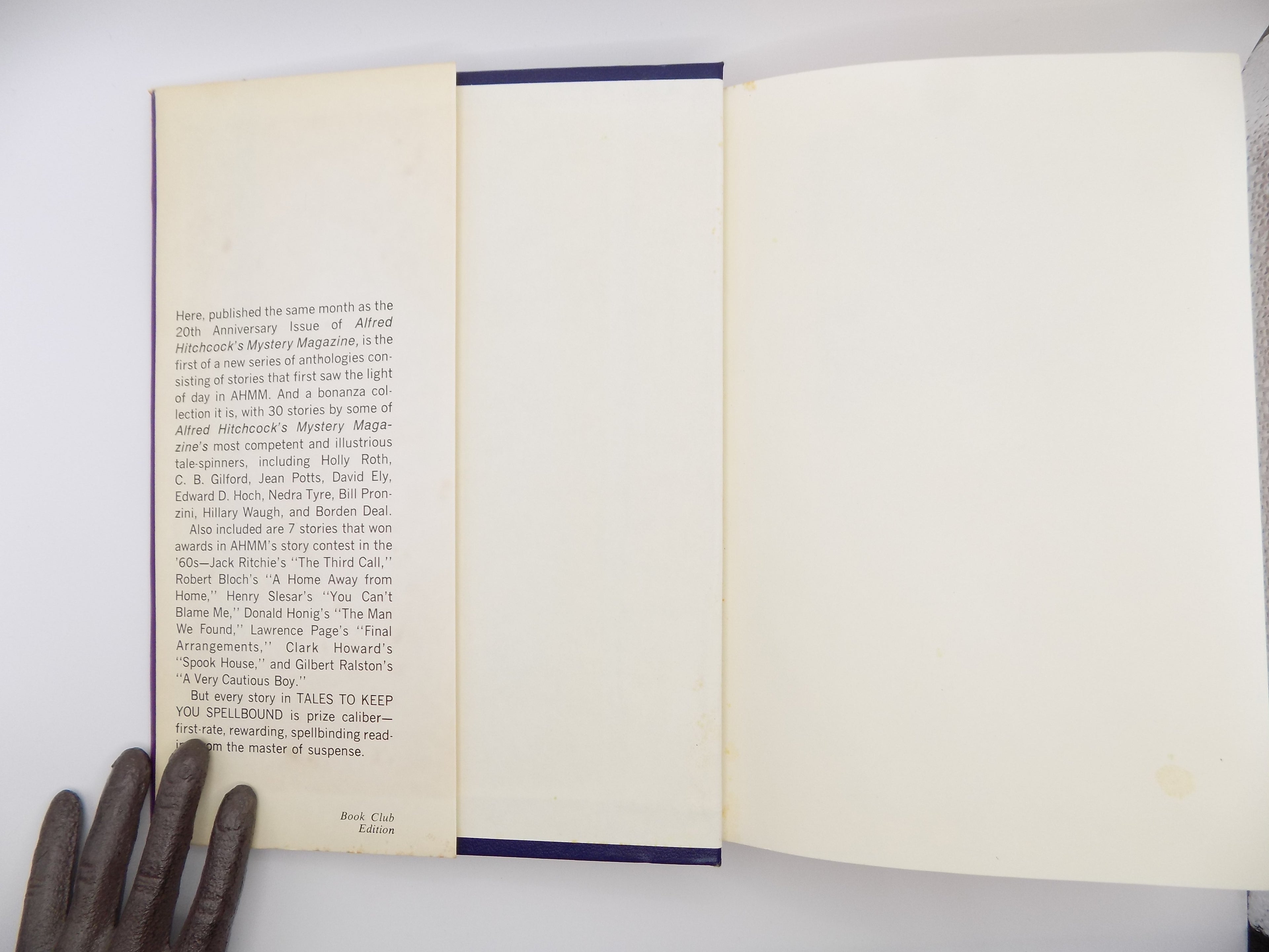 Tales to Keep You Spellbound by Alfred Hitchcock [B.C.E., Hardcover]