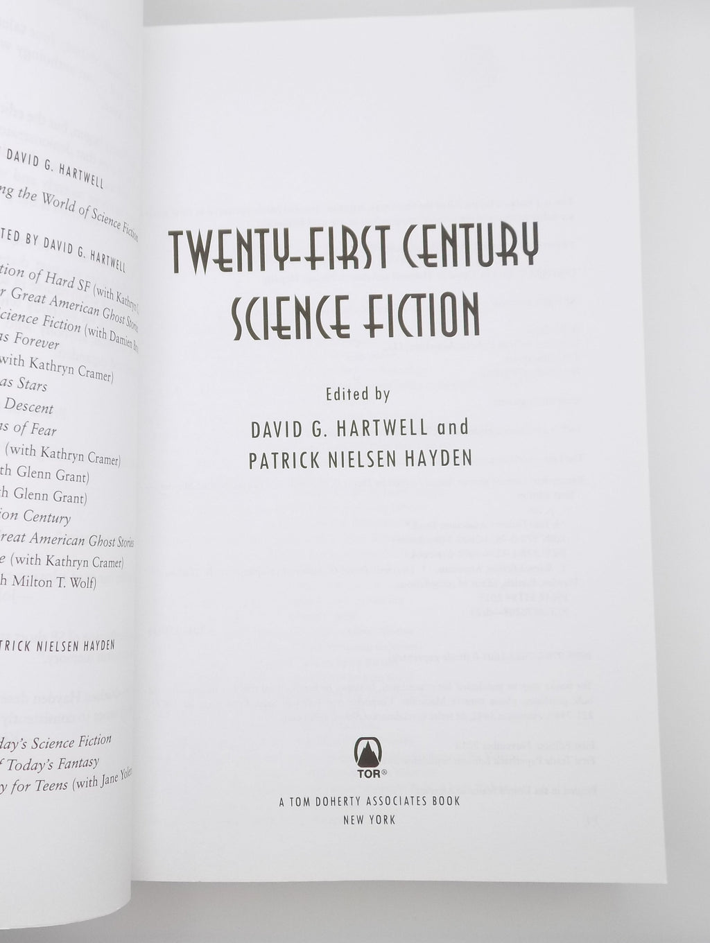 21st Century Science Fiction [Tor Books, 2013]