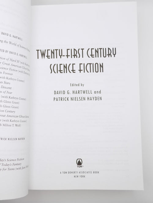 21st Century Science Fiction [Tor Books, 2013]
