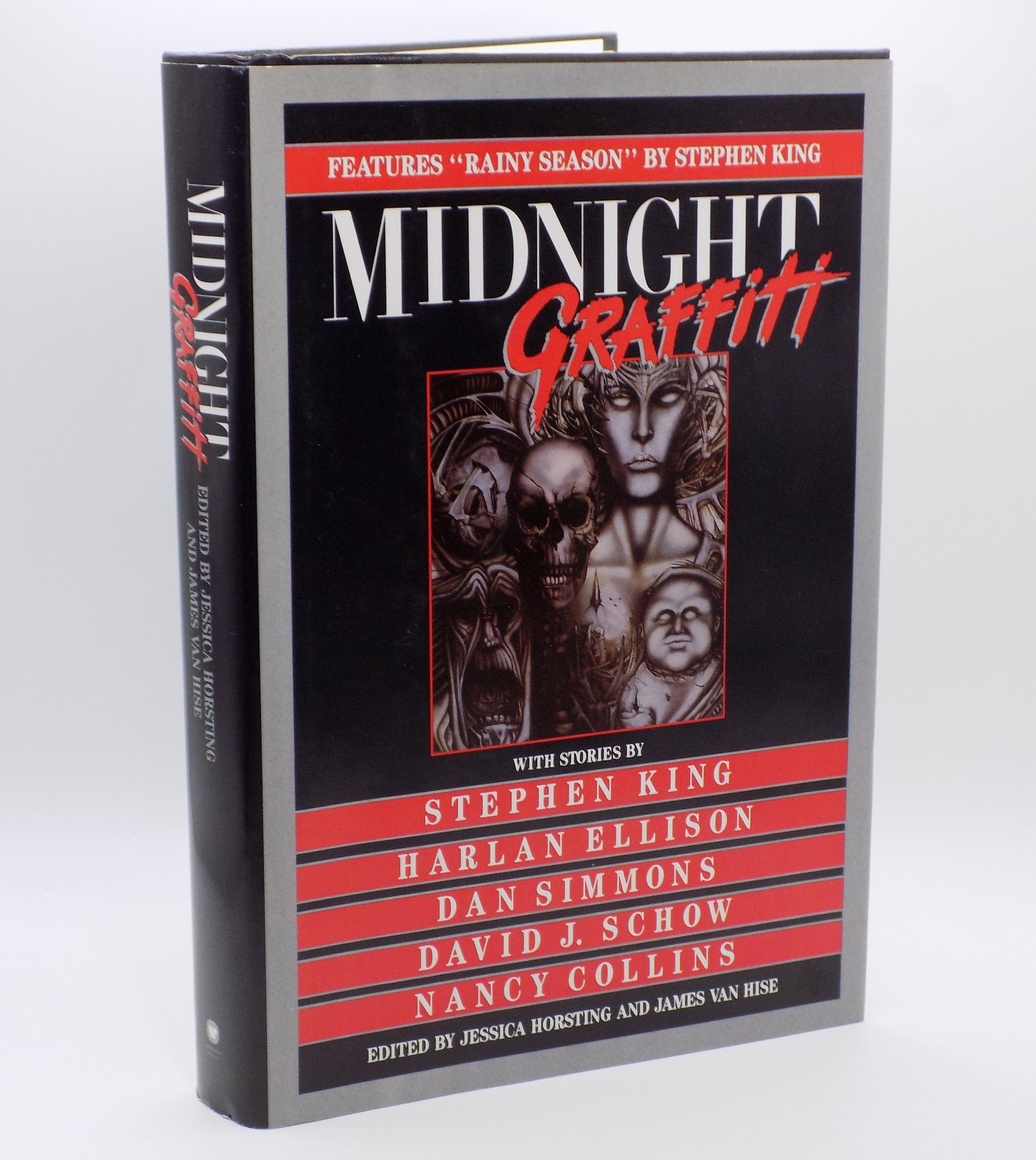 Midnight Graffiti [B.C.E.]  Warner Books, 1992 | Stephen King, Harlan Ellison & Dan Simmons