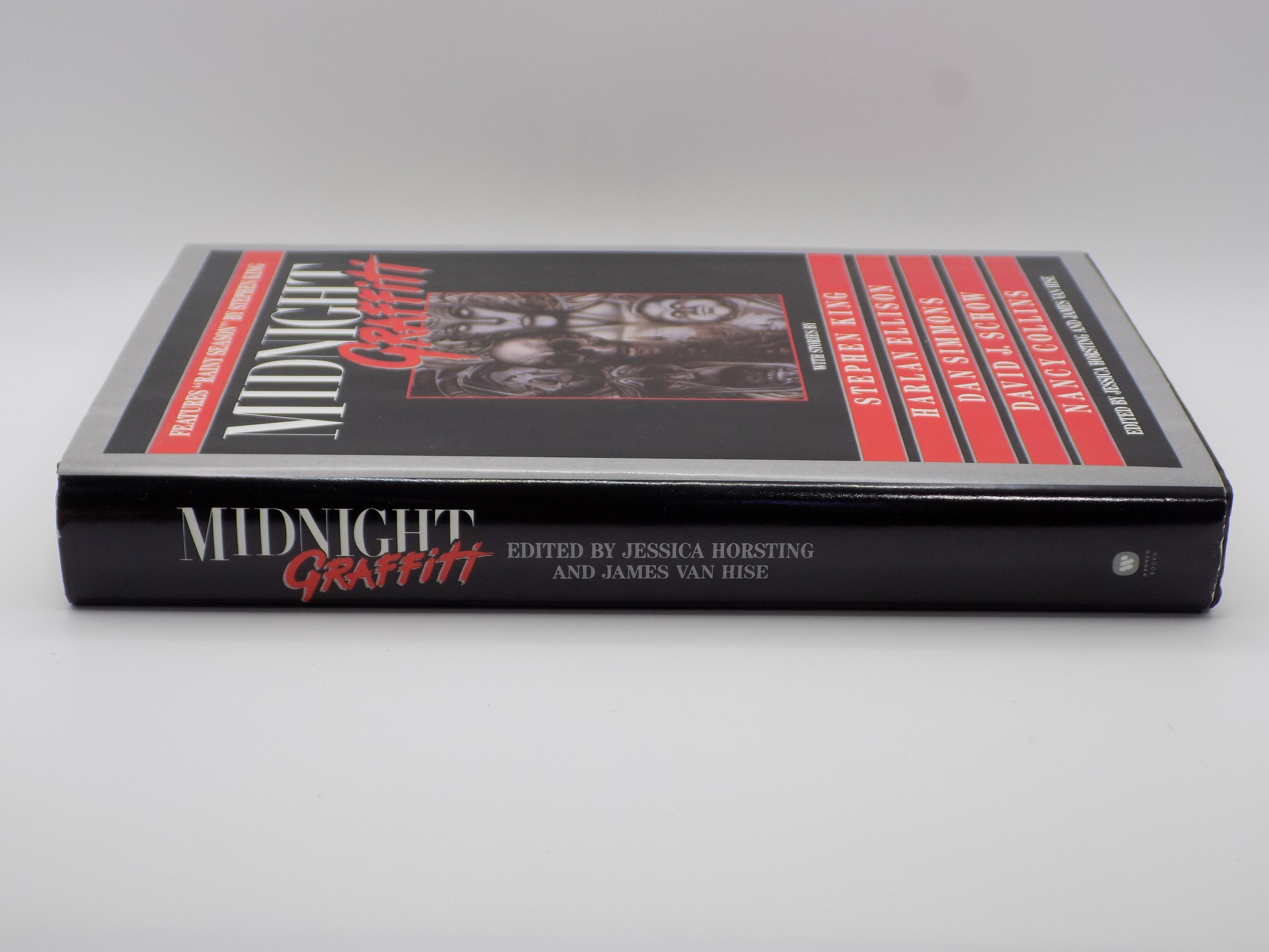Midnight Graffiti [B.C.E.]  Warner Books, 1992 | Stephen King, Harlan Ellison & Dan Simmons
