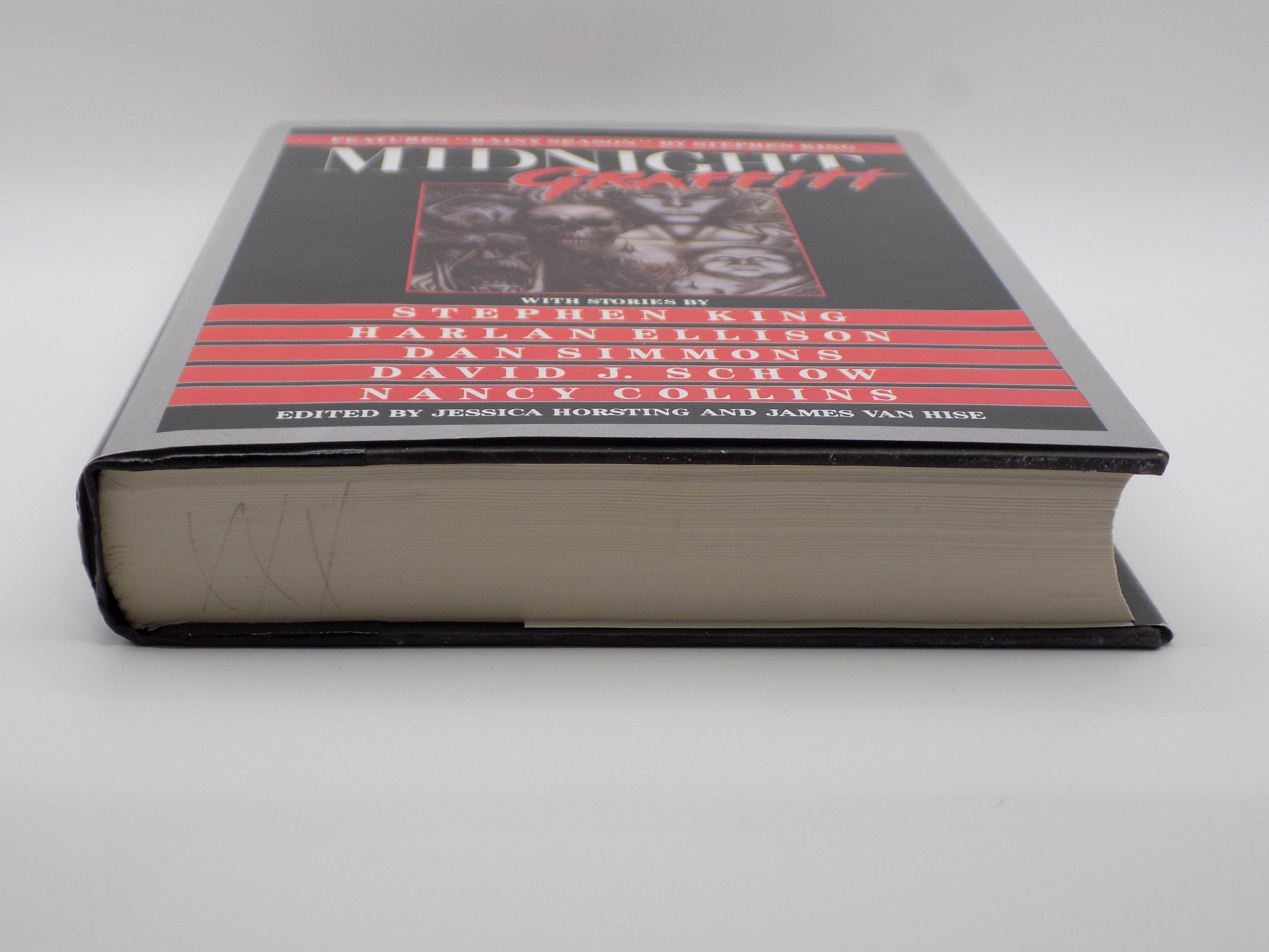 Midnight Graffiti [B.C.E.]  Warner Books, 1992 | Stephen King, Harlan Ellison & Dan Simmons