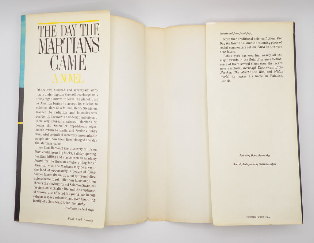 The Day the Martians Came by Frederick Pohl [B.C.E.] ·St. Martin’s Press, 1988