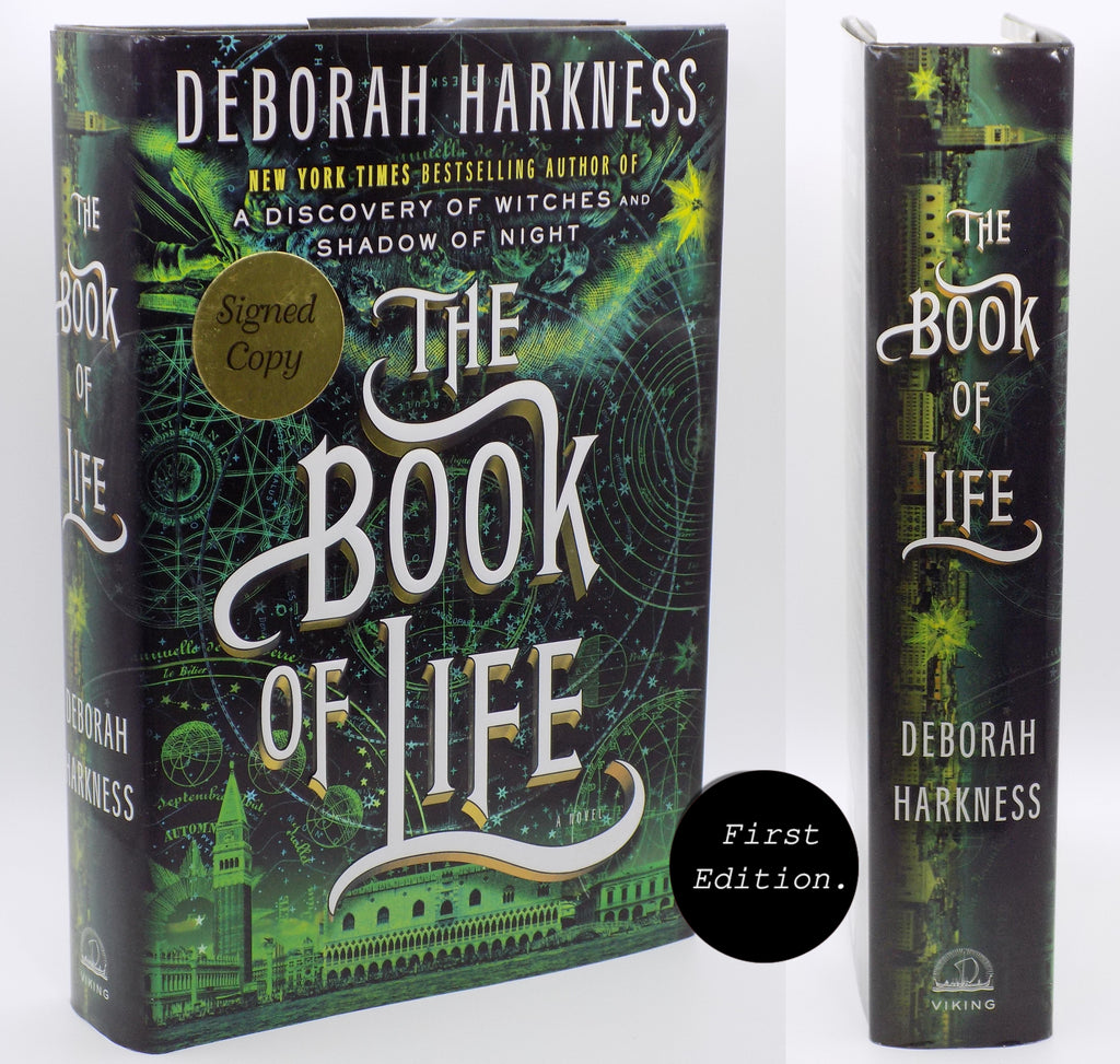 The Book of Life by Deborah Harkness [1st Ed. & Signed!] Viking, 2014