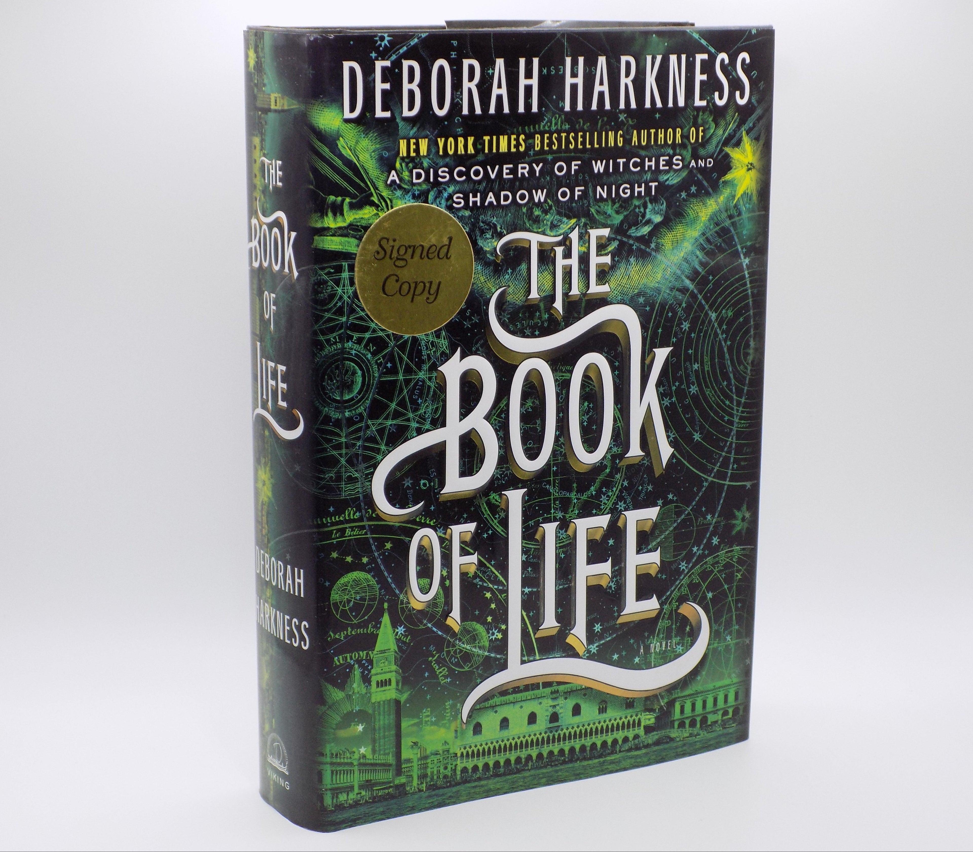 The Book of Life by Deborah Harkness [1st Ed. & Signed!] Viking, 2014