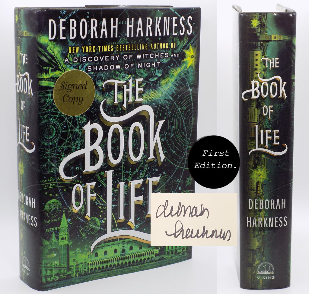 The Book of Life by Deborah Harkness [1st Ed. & Signed!] Viking, 2014