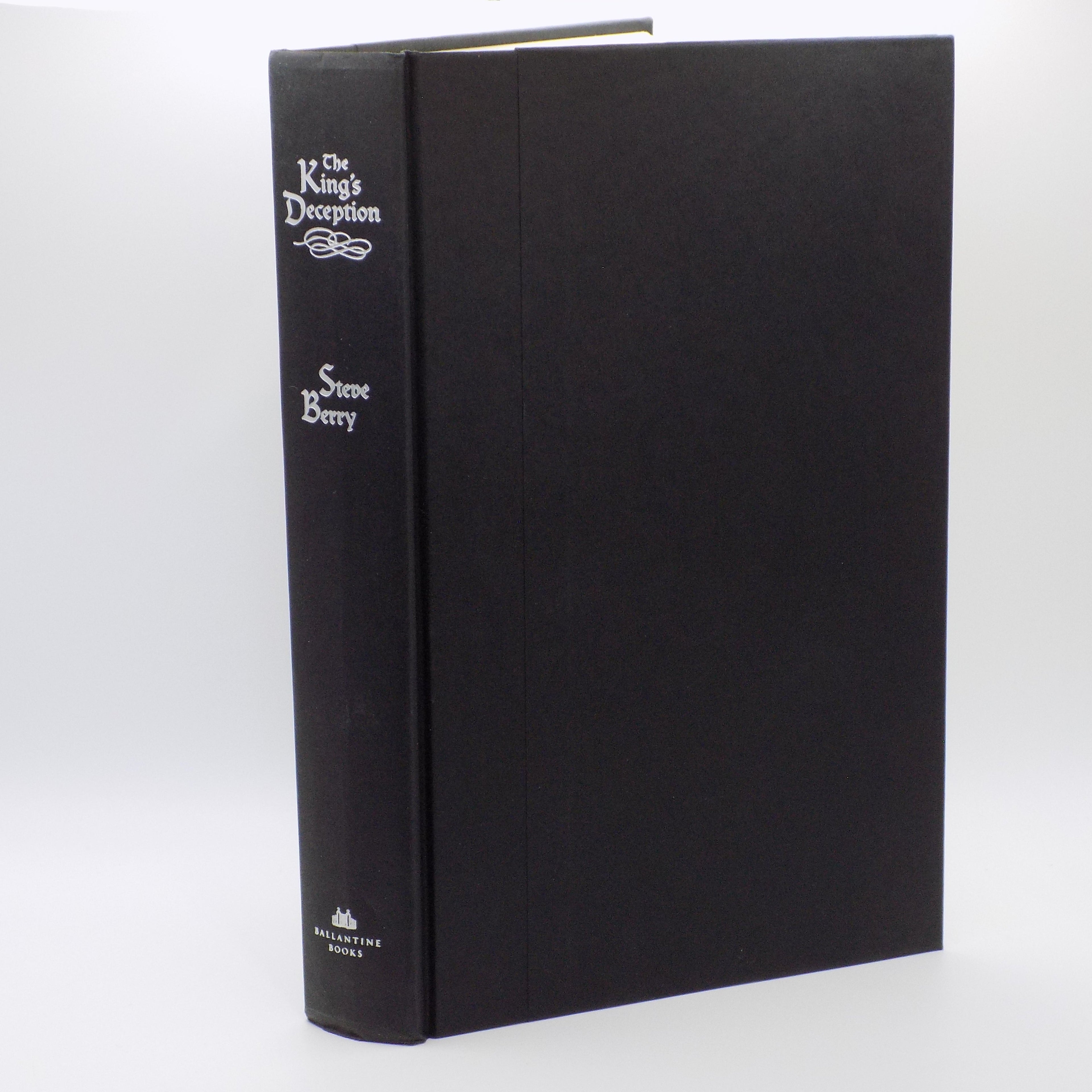 The Kings Deception by Steve Berry [First Edition & Signed] Ballantine Books, 2013