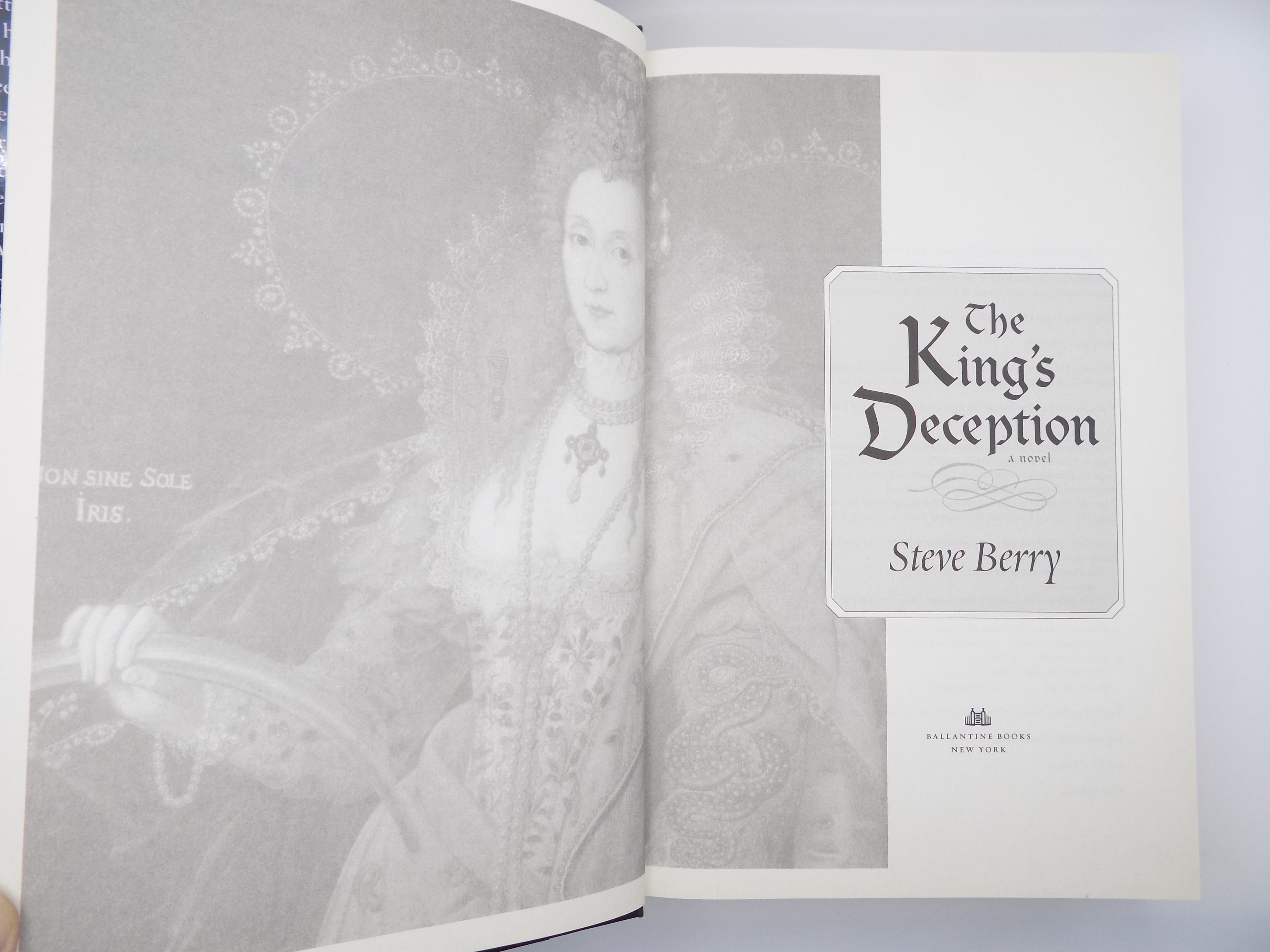 The Kings Deception by Steve Berry [First Edition & Signed] Ballantine Books, 2013