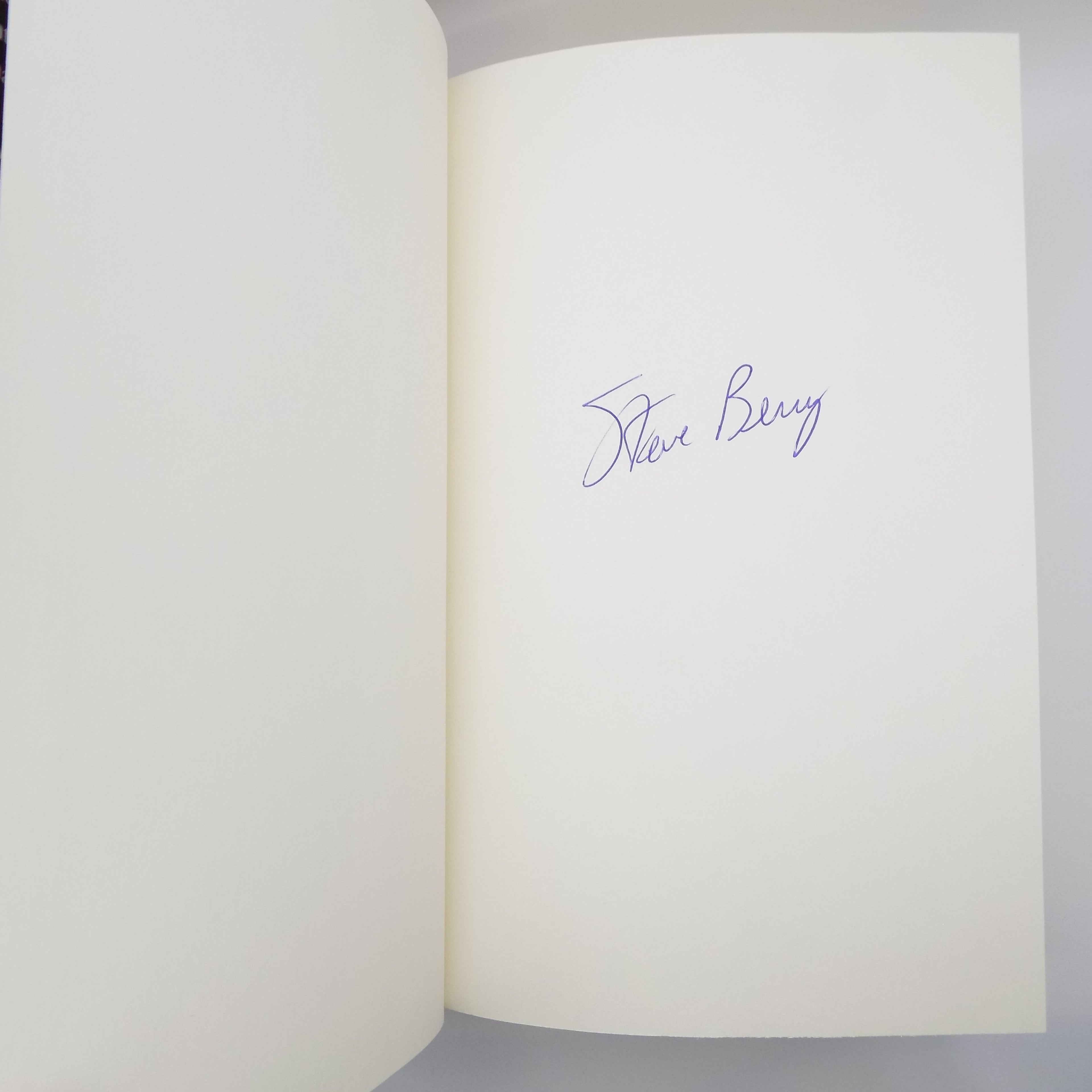 The Kings Deception by Steve Berry [First Edition & Signed] Ballantine Books, 2013
