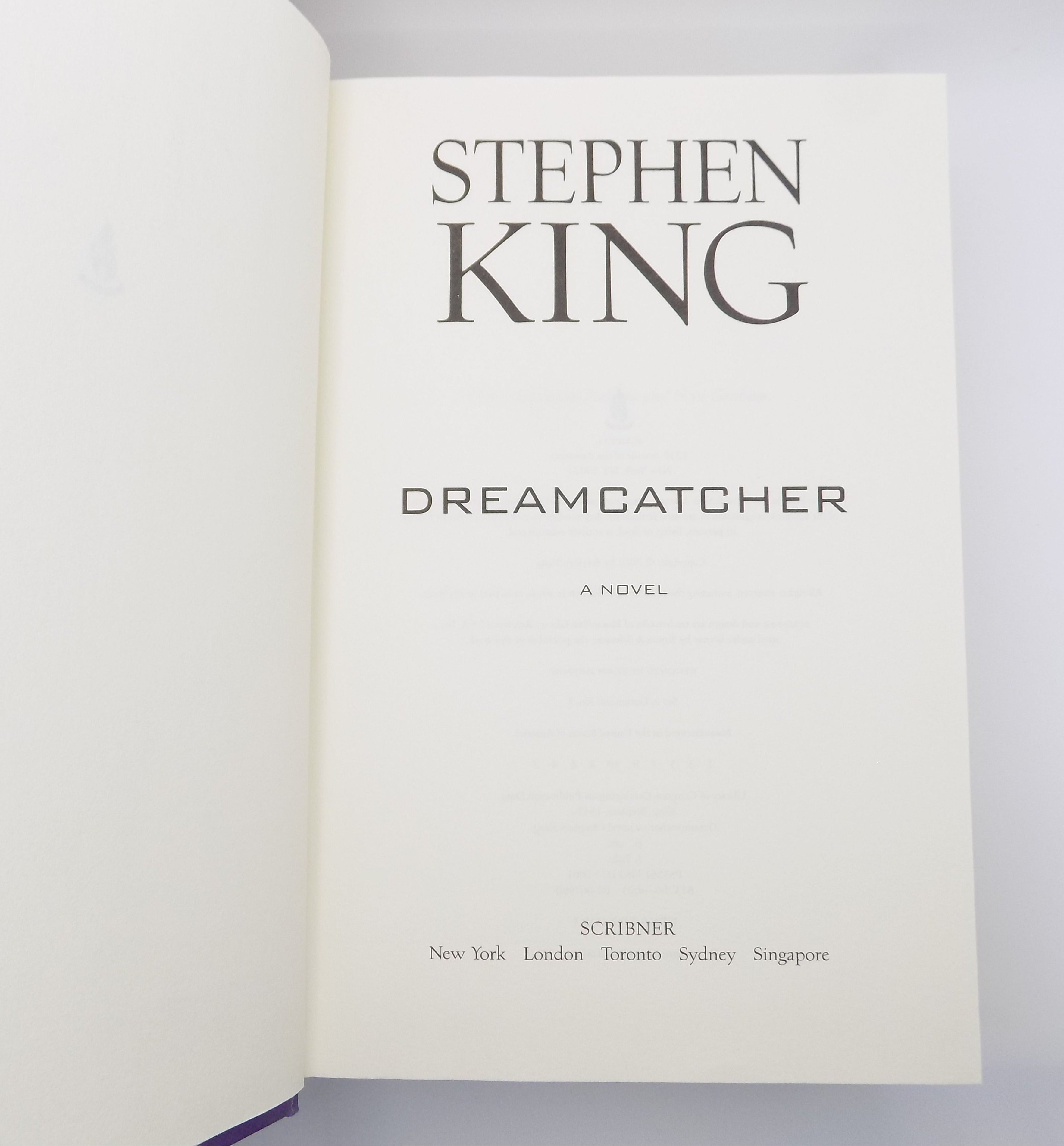 Dreamcatcher by Stephen King [1st Edition]  Scribner, 2001