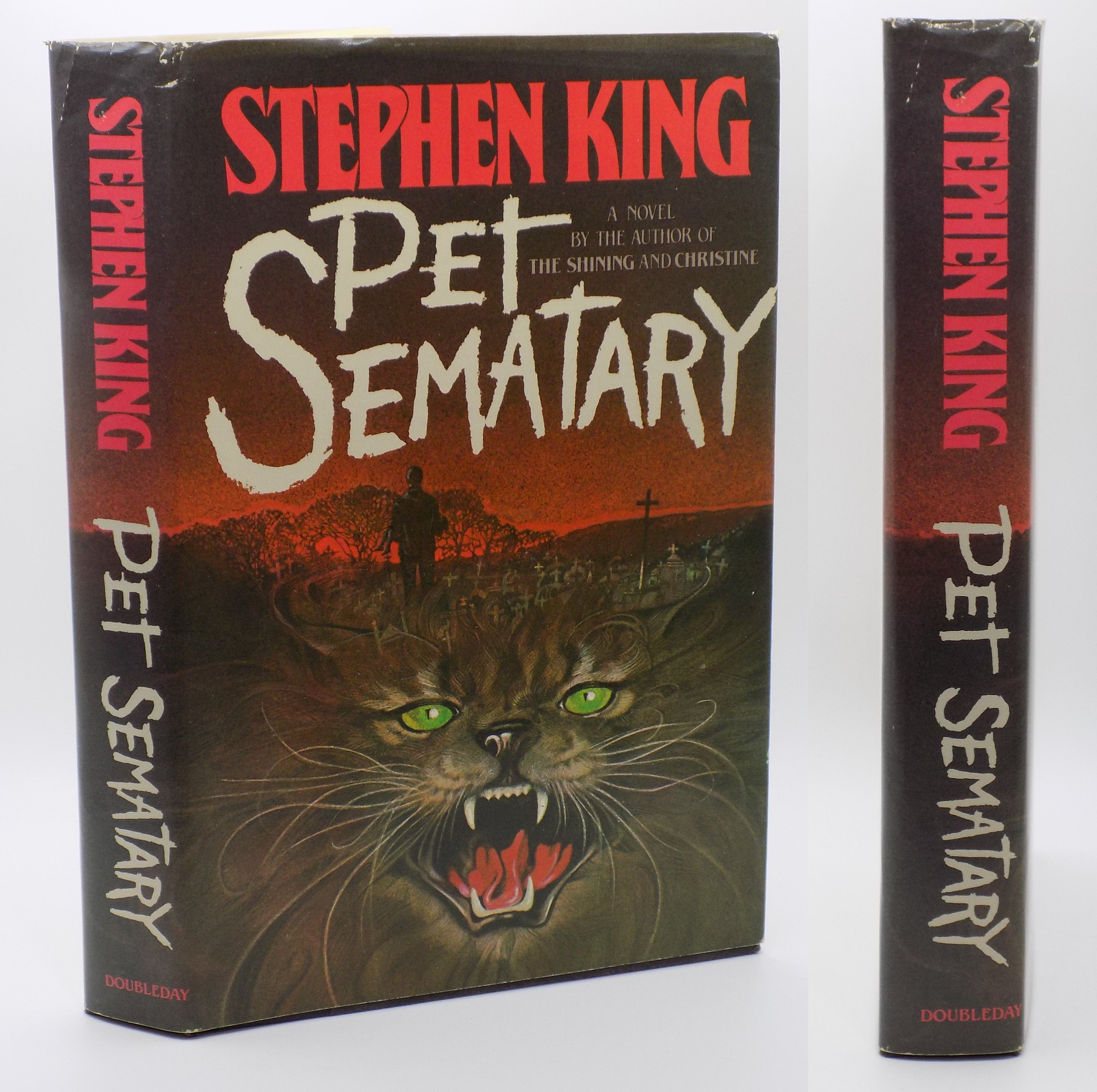 Pet Sematary by Stephen King [B.C.E.]  Doubleday, 1983