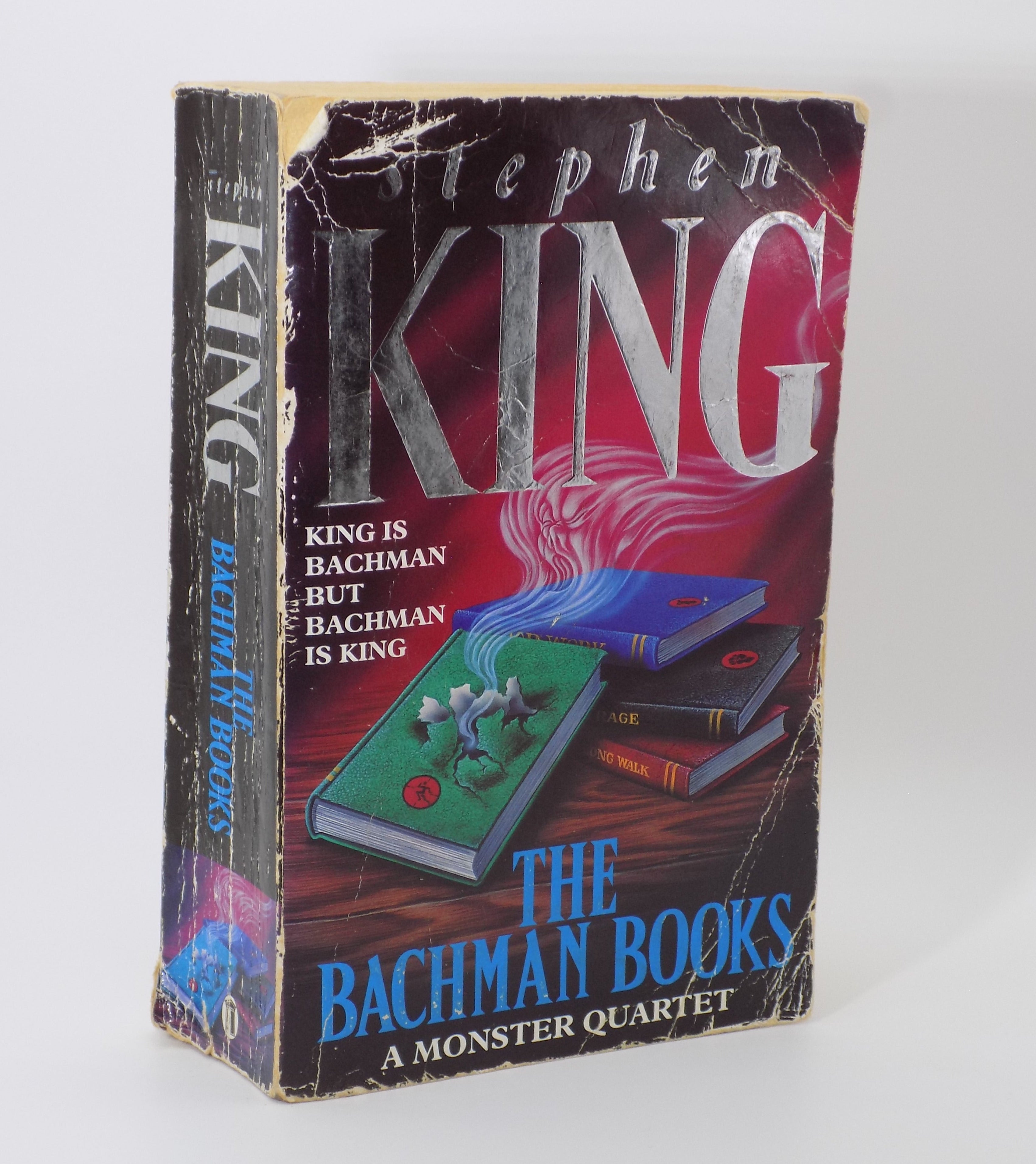 The Bachman Books by Stephen King [NEL. 1988] "Monster Quartet” Cover