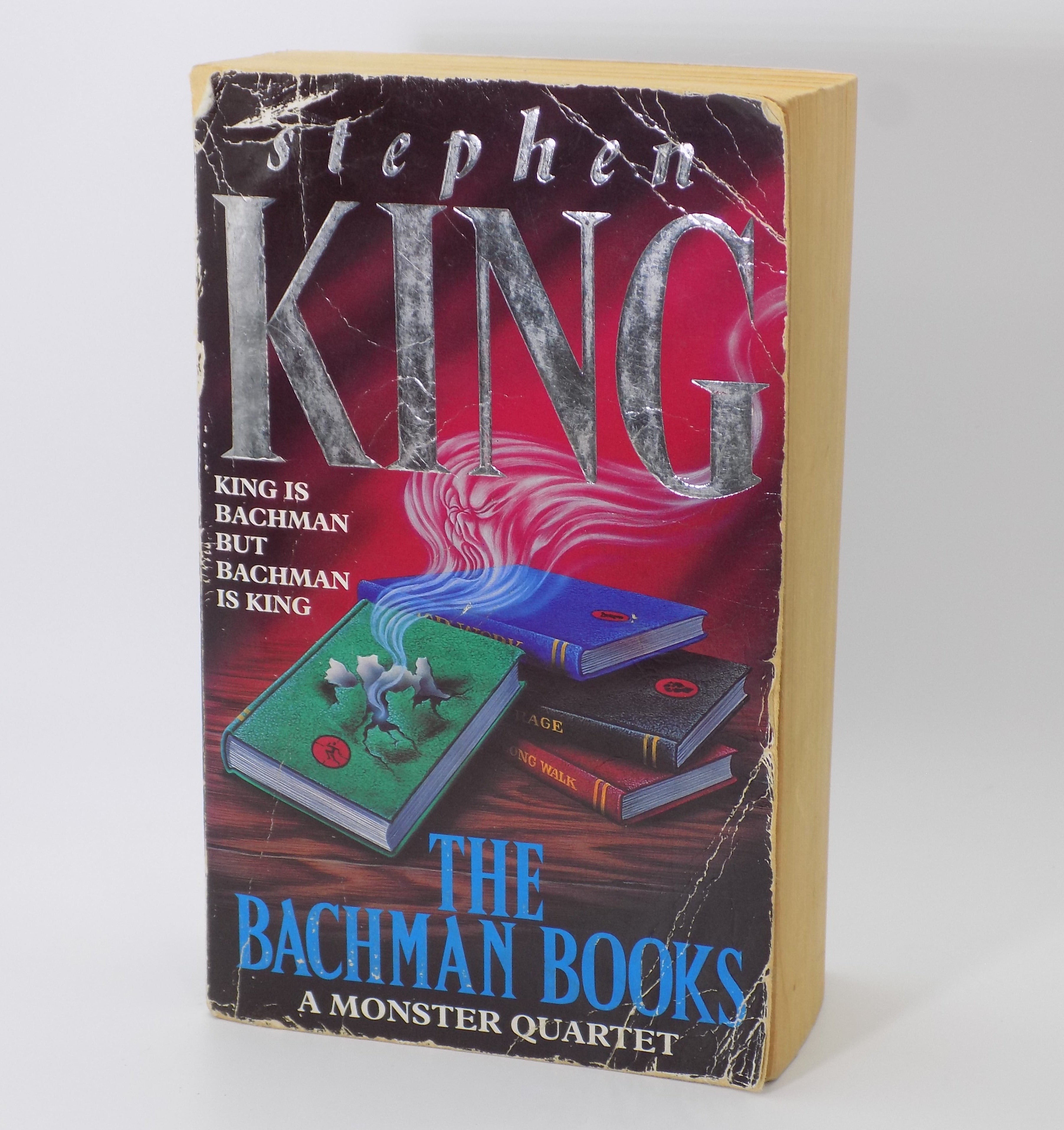 The Bachman Books by Stephen King [NEL. 1988] "Monster Quartet” Cover