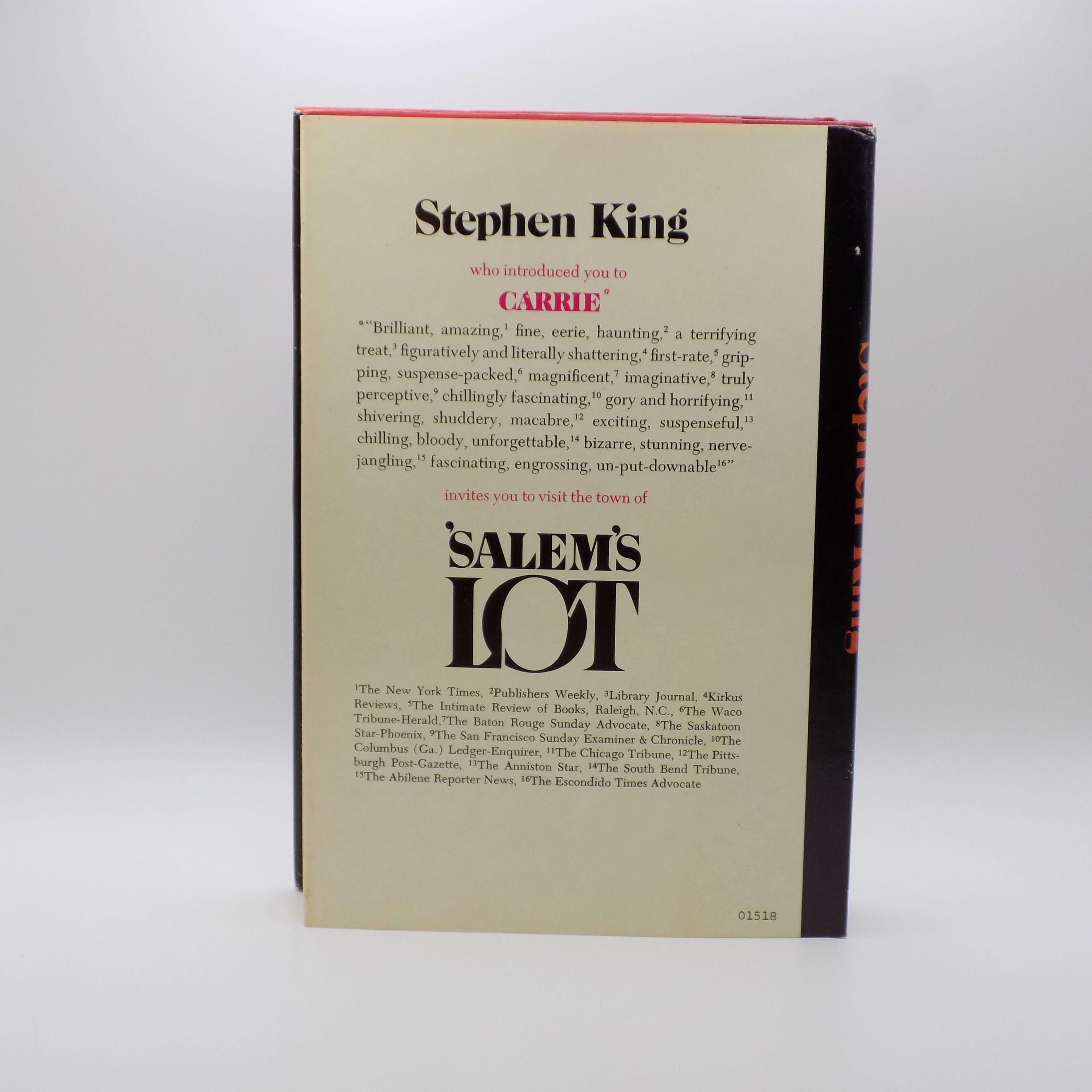 'Salem’s Lot by Stephen King [B.C.E.] · Doubleday, 1975