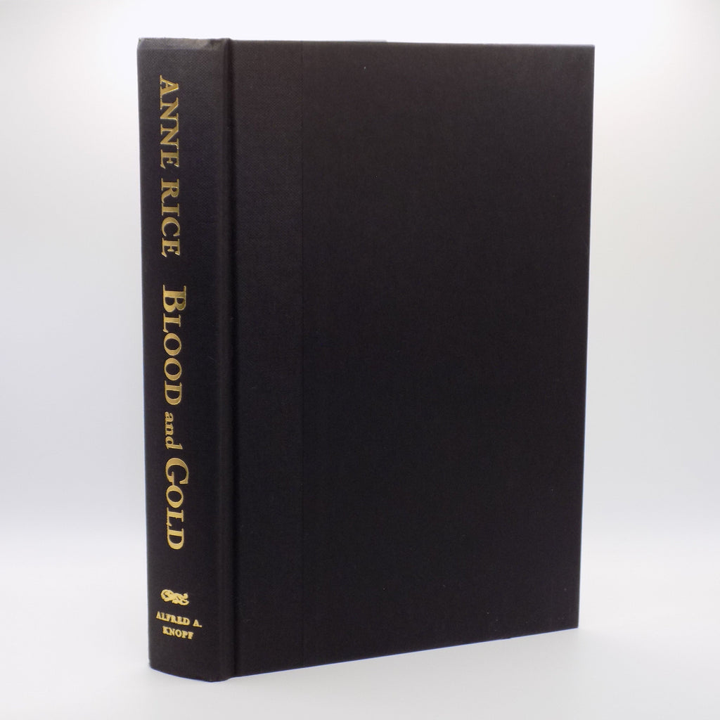 Blood and Gold  by Ann [1st Edition]  Rice Alfred A. Knopf, 2001