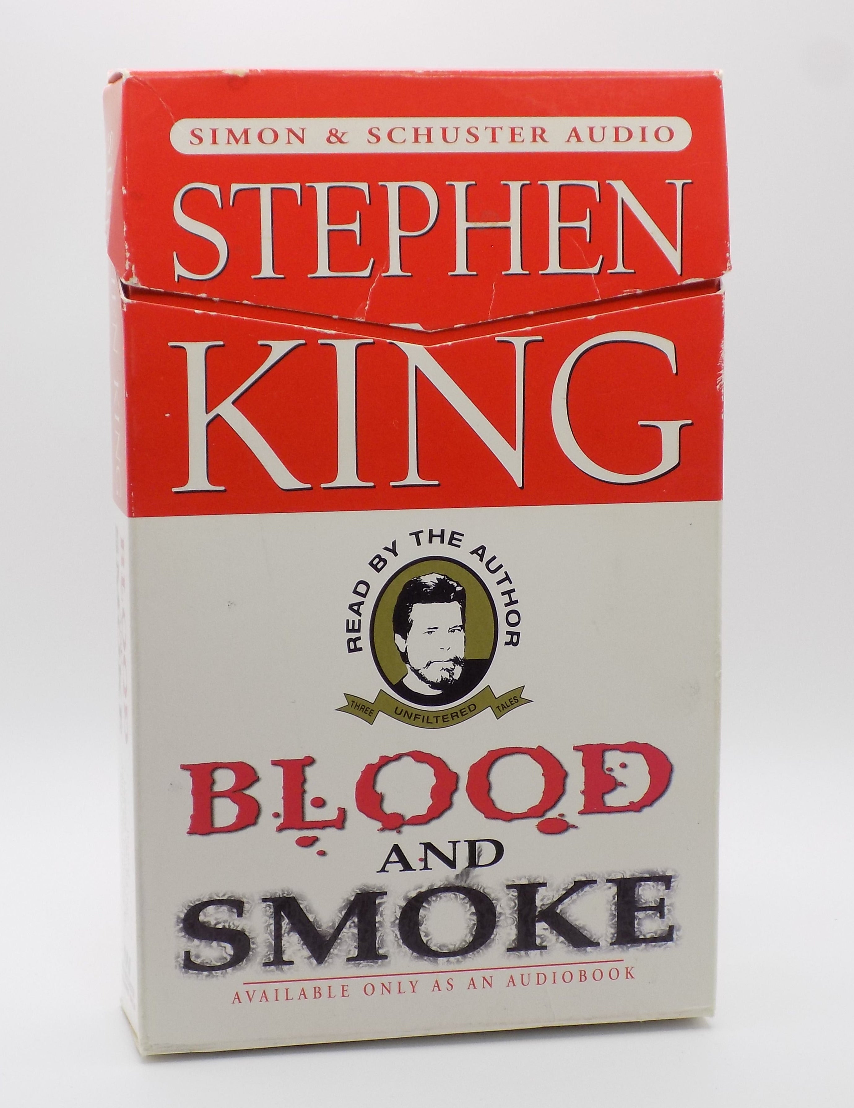 Blood and Smoke Audiobook Cassettes by Stephen King