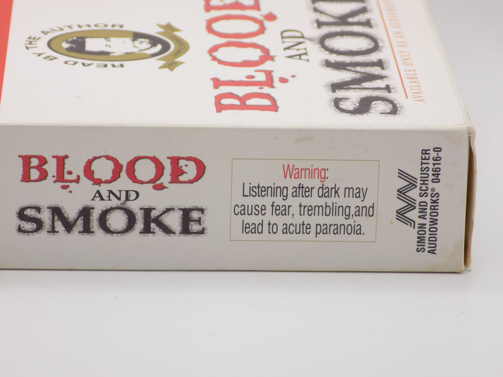 Blood and Smoke Audiobook Cassettes by Stephen King