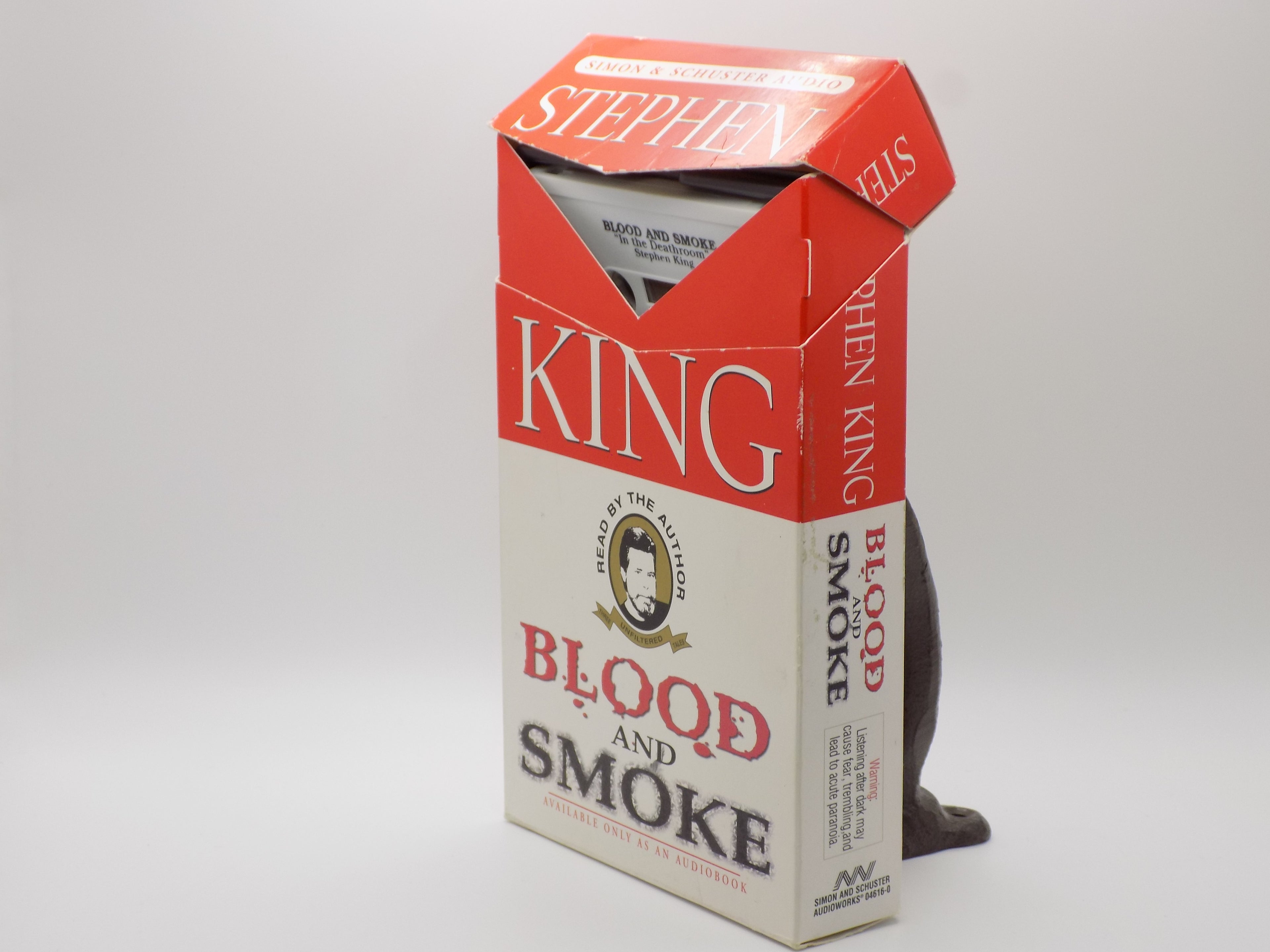 Blood and Smoke Audiobook Cassettes by Stephen King