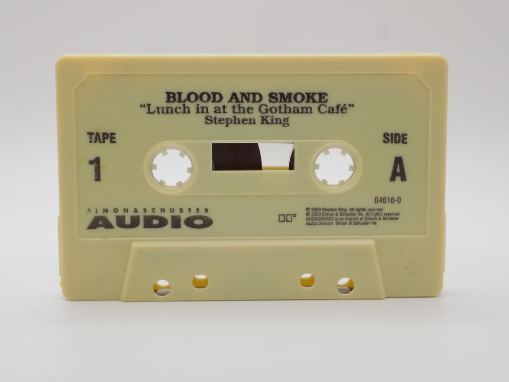 Blood and Smoke Audiobook Cassettes by Stephen King