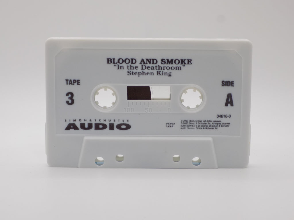 Blood and Smoke Audiobook Cassettes by Stephen King