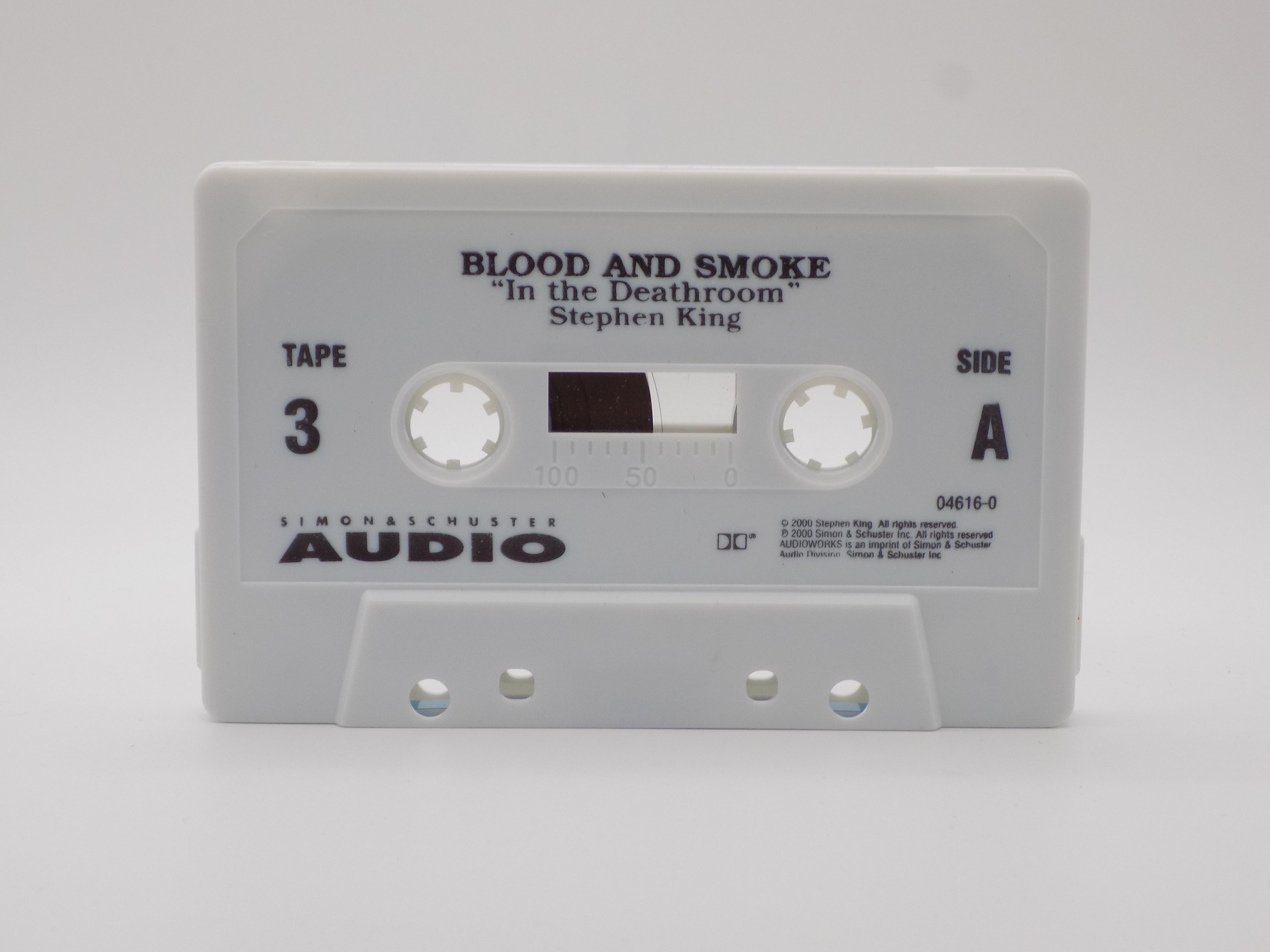 Blood and Smoke Audiobook Cassettes by Stephen King