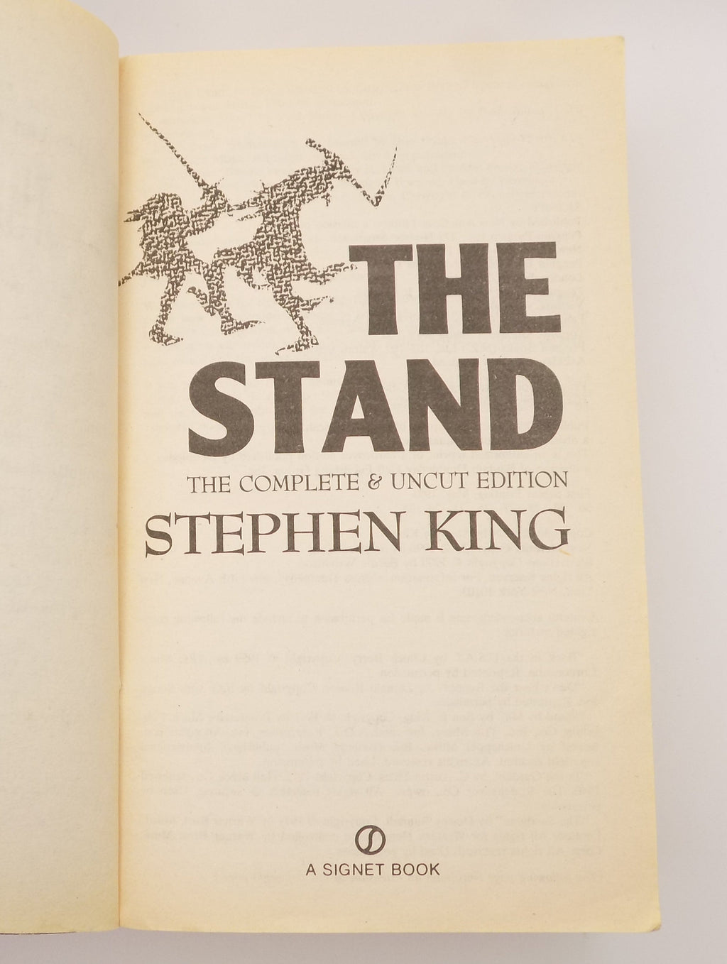 The Stand by Stephen King [Signet , 1991]