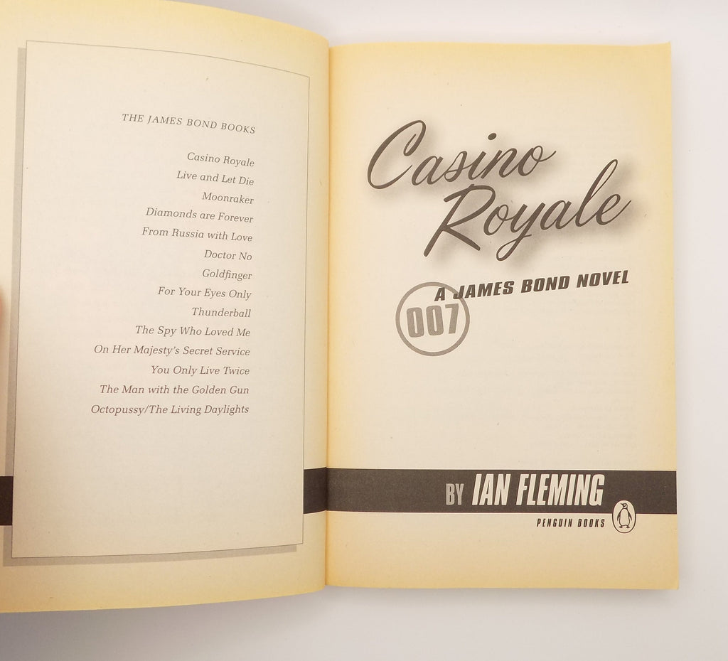 Casino Royale by Ian Fleming [Penguin Books, 2002]