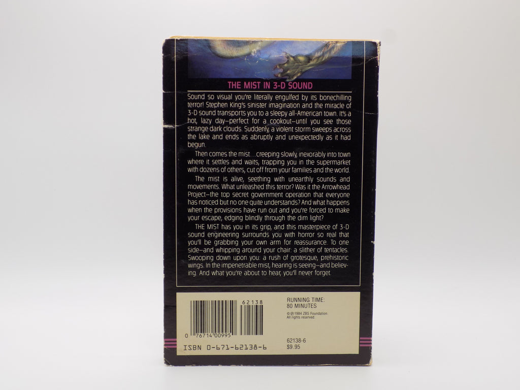 The Mist in 3D Sound by Stephen King [1984 | Audio Cassette]