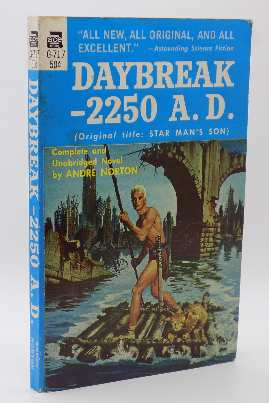 Daybreak – 2250 A.D. by Andre Norton [3rd Printing]  ACE Books, 1952