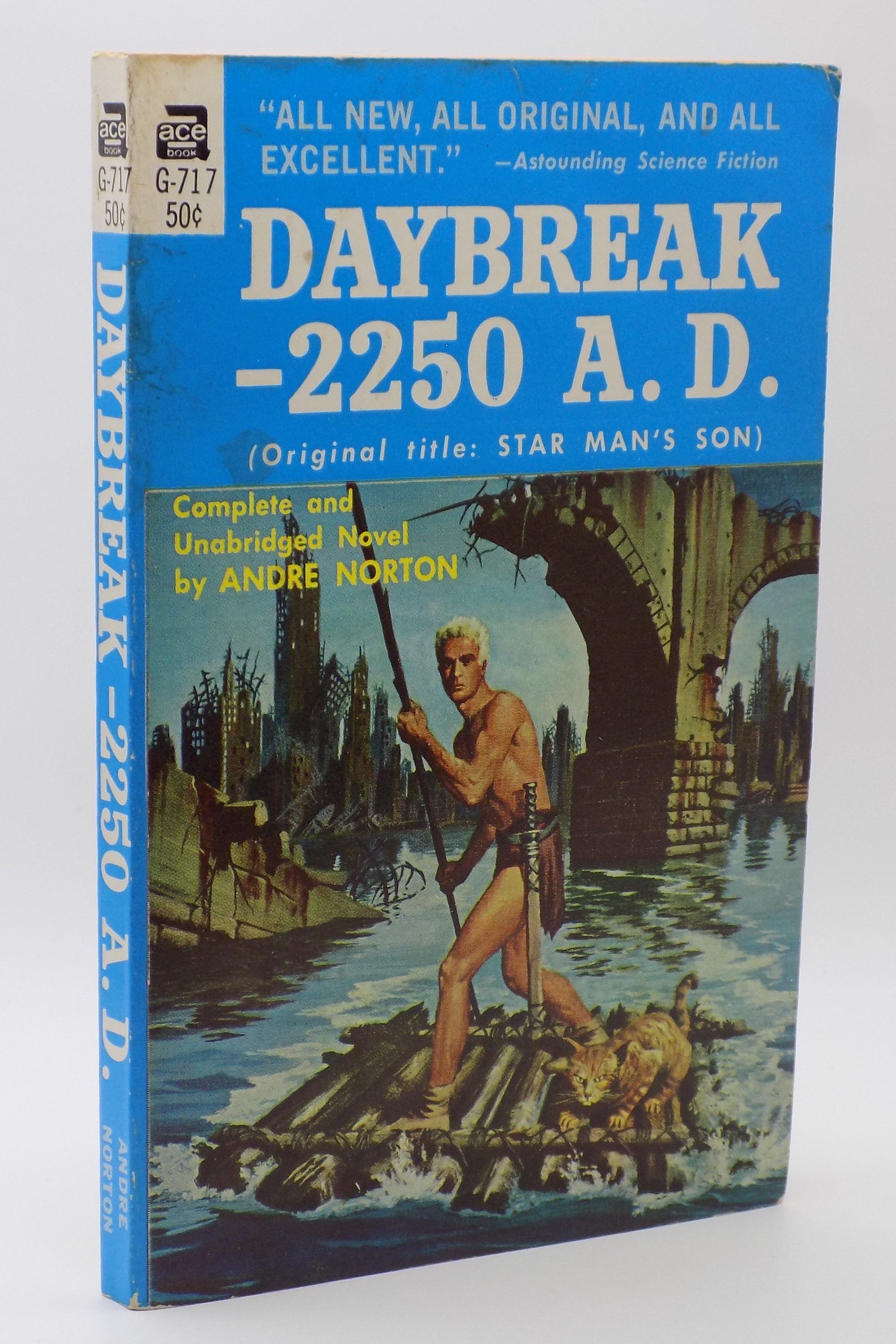 Daybreak – 2250 A.D. by Andre Norton [3rd Printing]  ACE Books, 1952