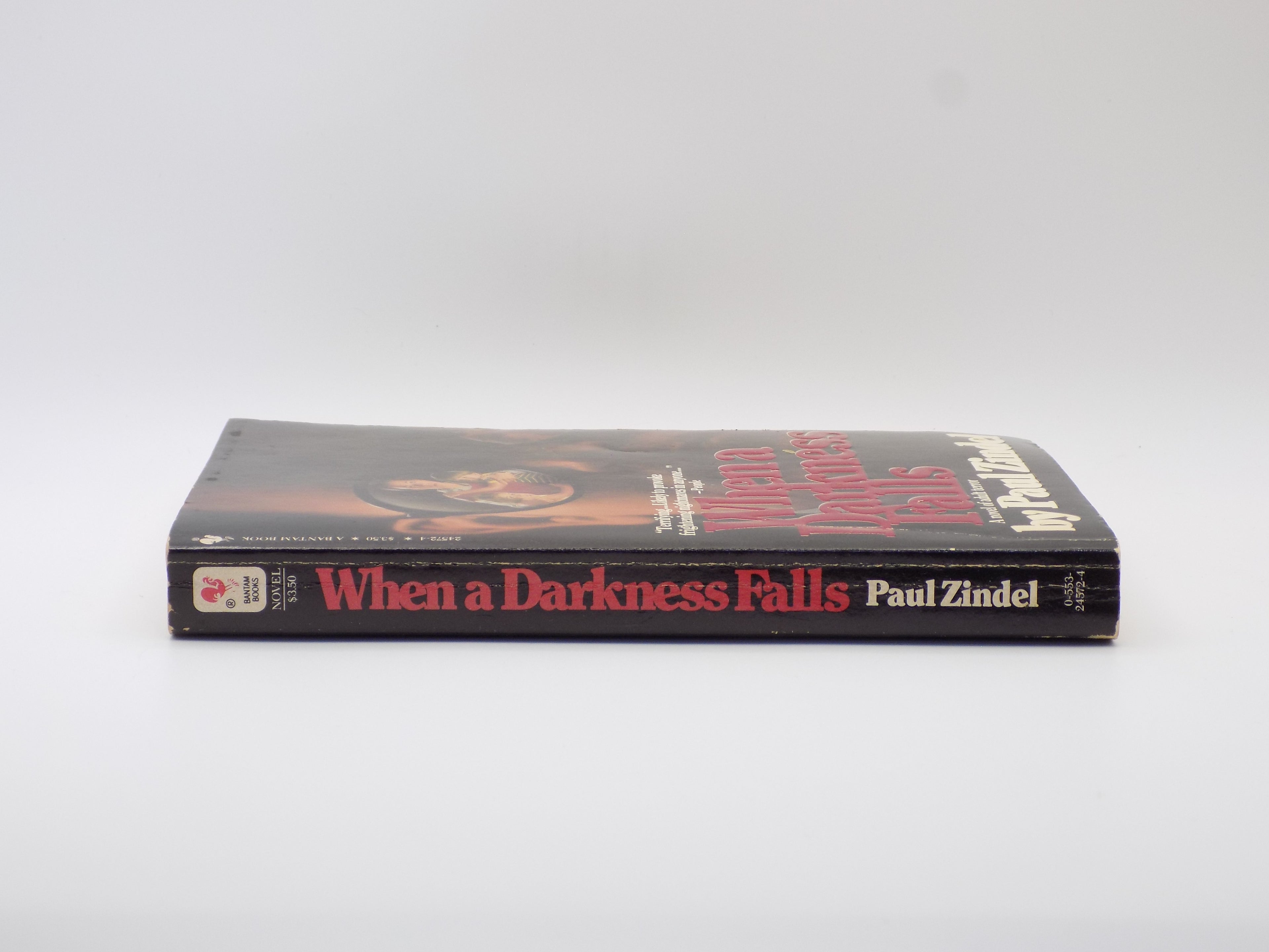 When a Darkness Falls by Paul Zindel [Bantam, 1985]