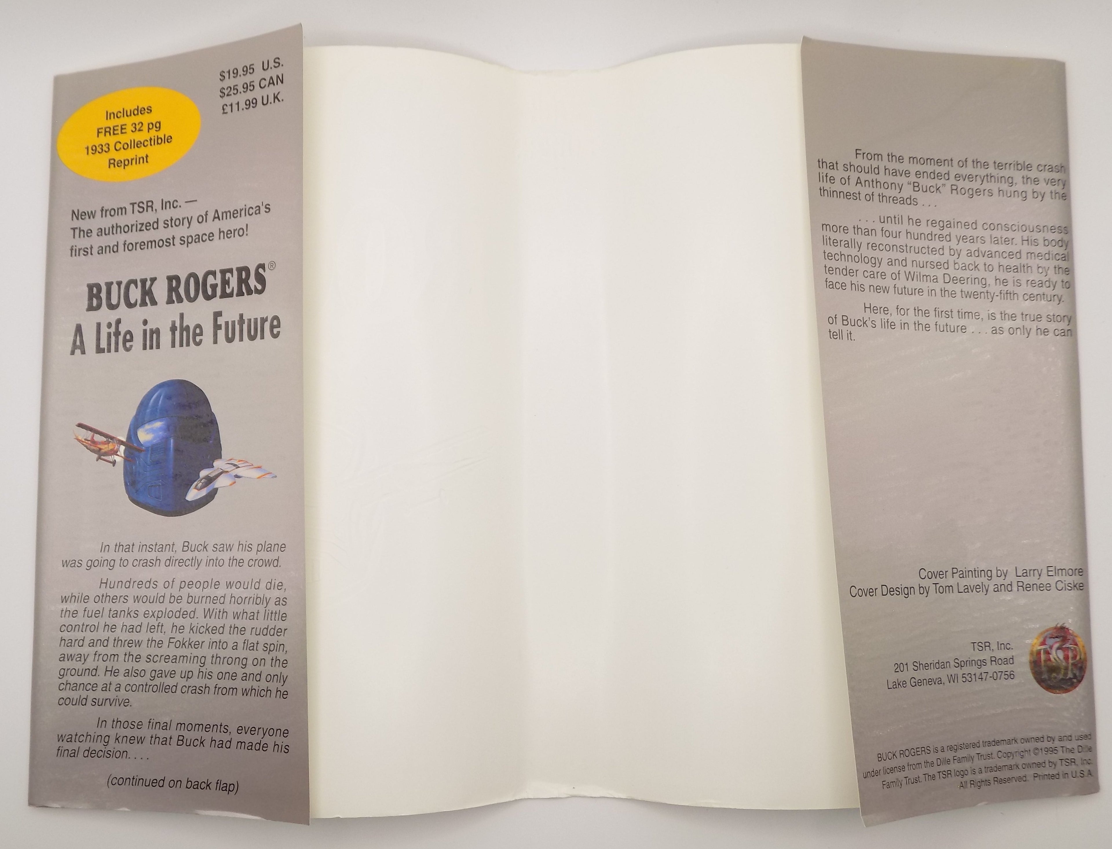 Buck Rogers: A Life in the Future by Martin Caidin [1st Ed.] TSR Inc., 1995