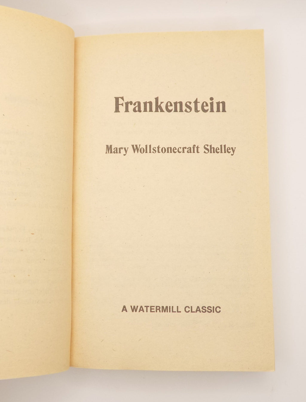 Dracula & Frankenstein · Watermill Paperback Classics [1980 & 1983]