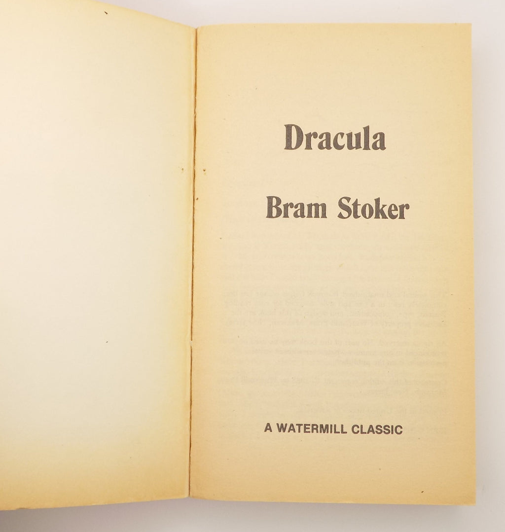 Dracula & Frankenstein · Watermill Paperback Classics [1980 & 1983]