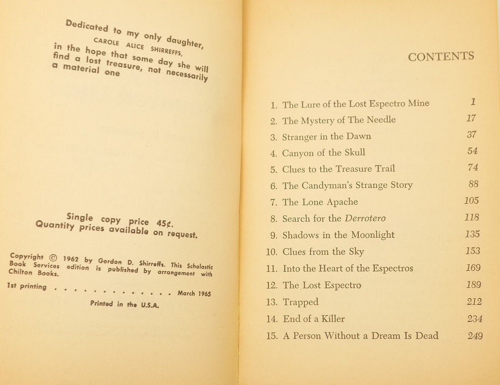 Mystery of the Haunted Mine by Gordon D. Shirreffs [1965]