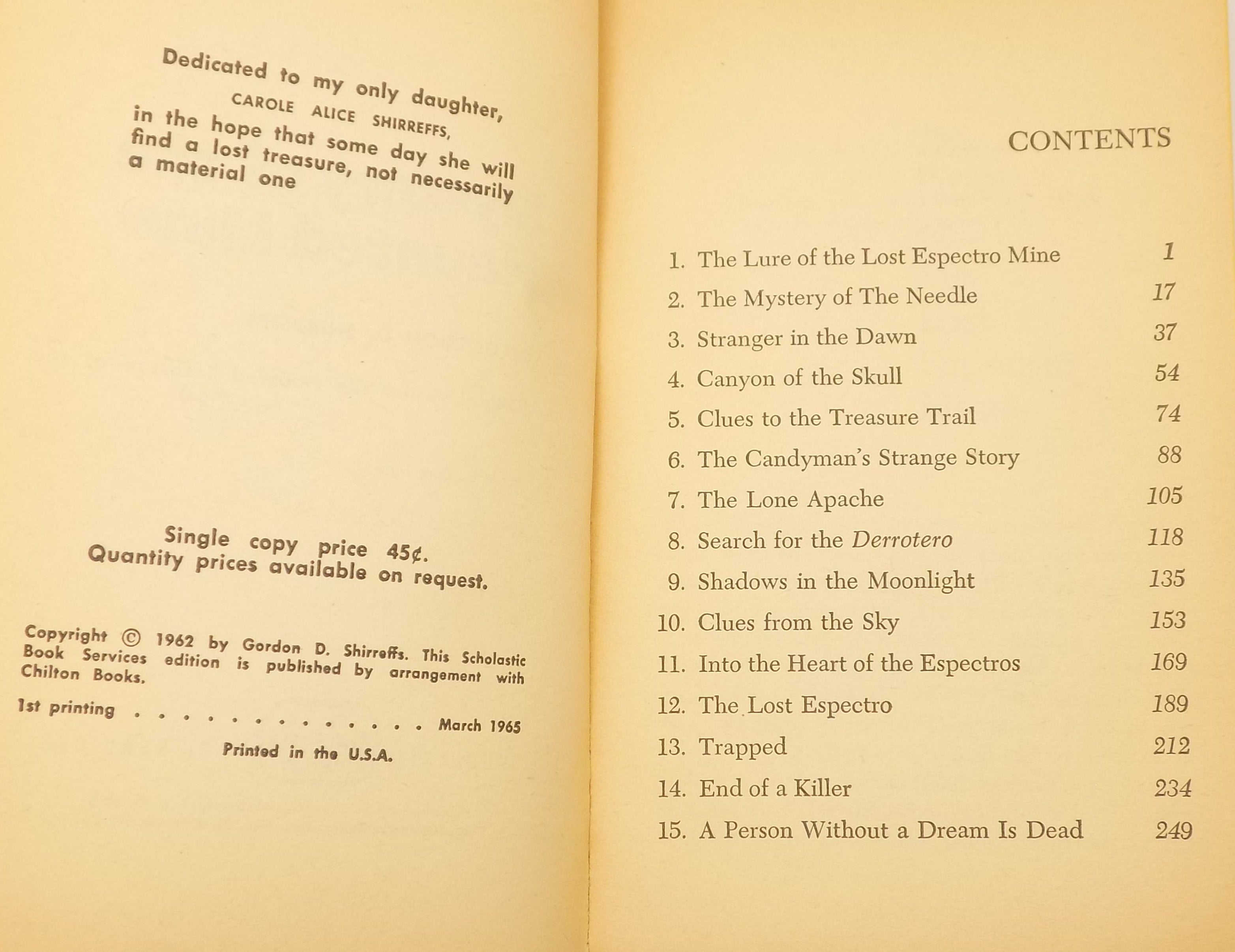 Mystery of the Haunted Mine by Gordon D. Shirreffs [1965]