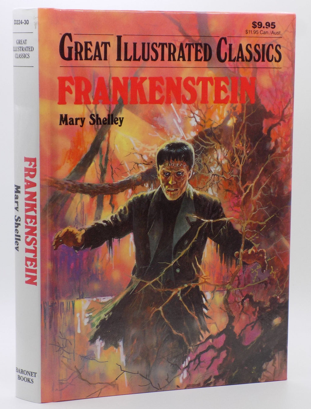 Frankenstein  by Mary Shelly [Great Illustrated Classics] Baronet Books, 1992