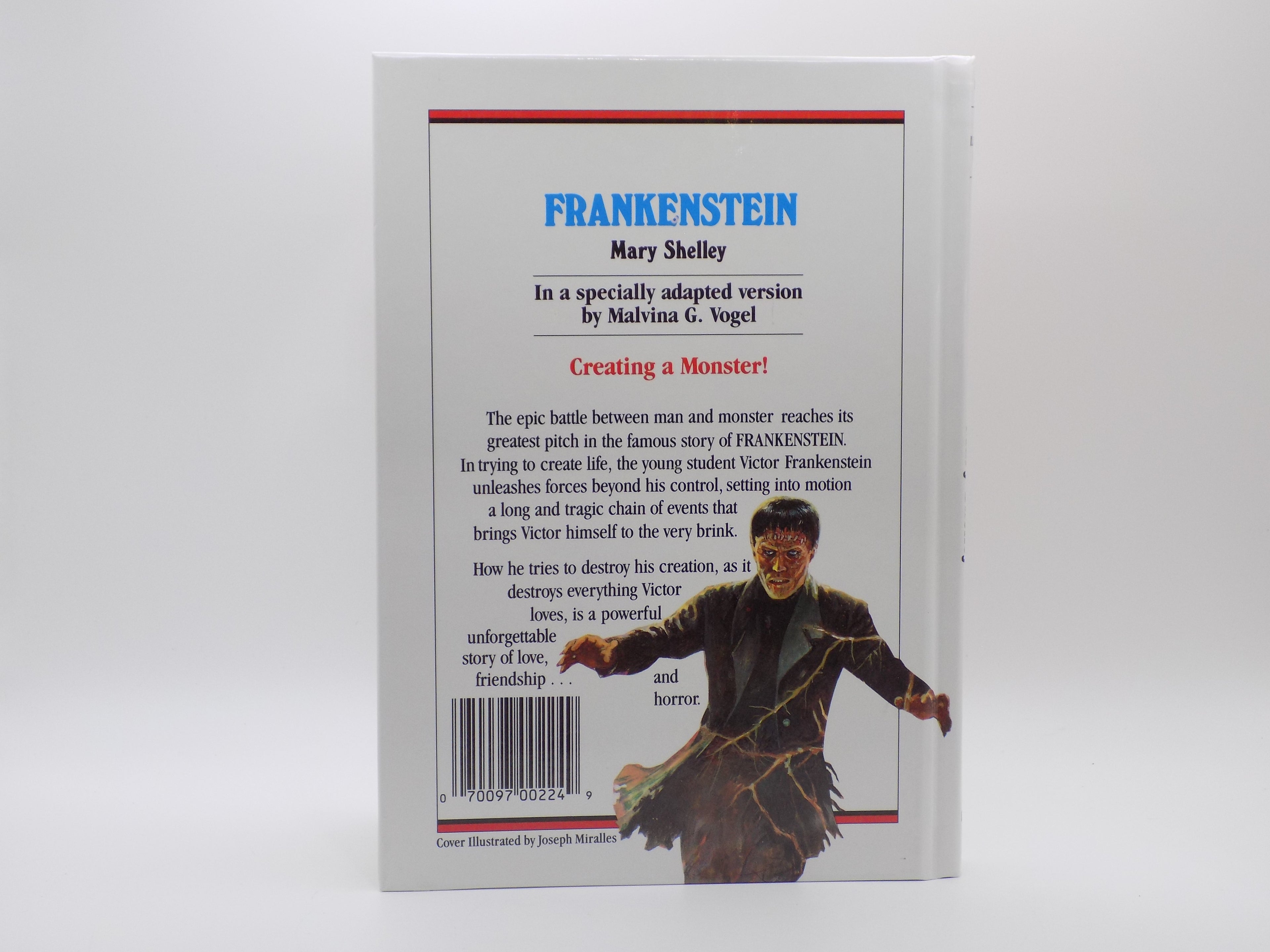 Frankenstein  by Mary Shelly [Great Illustrated Classics] Baronet Books, 1992