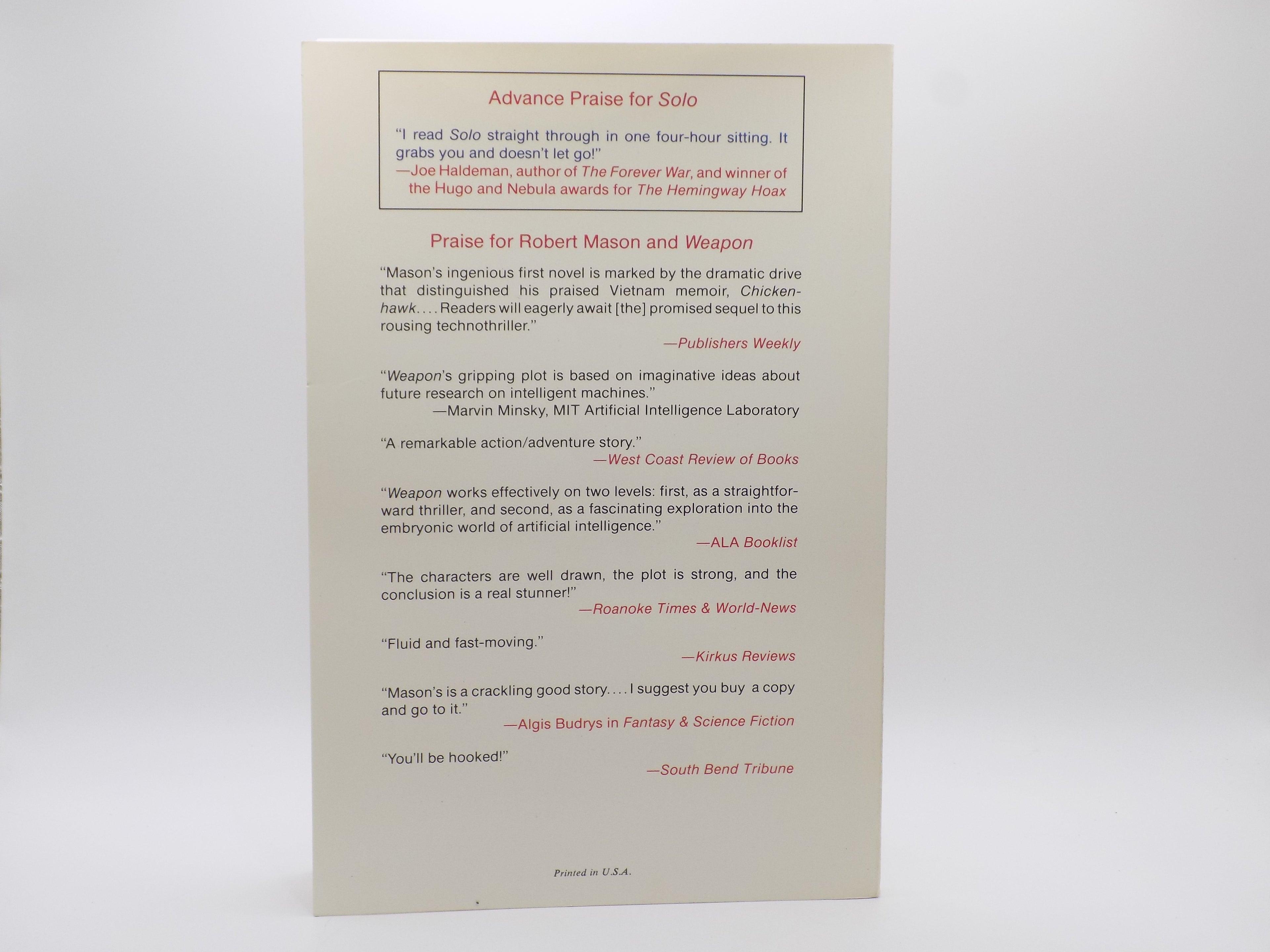 Solo by Robert Mason [Putnam, 1992]