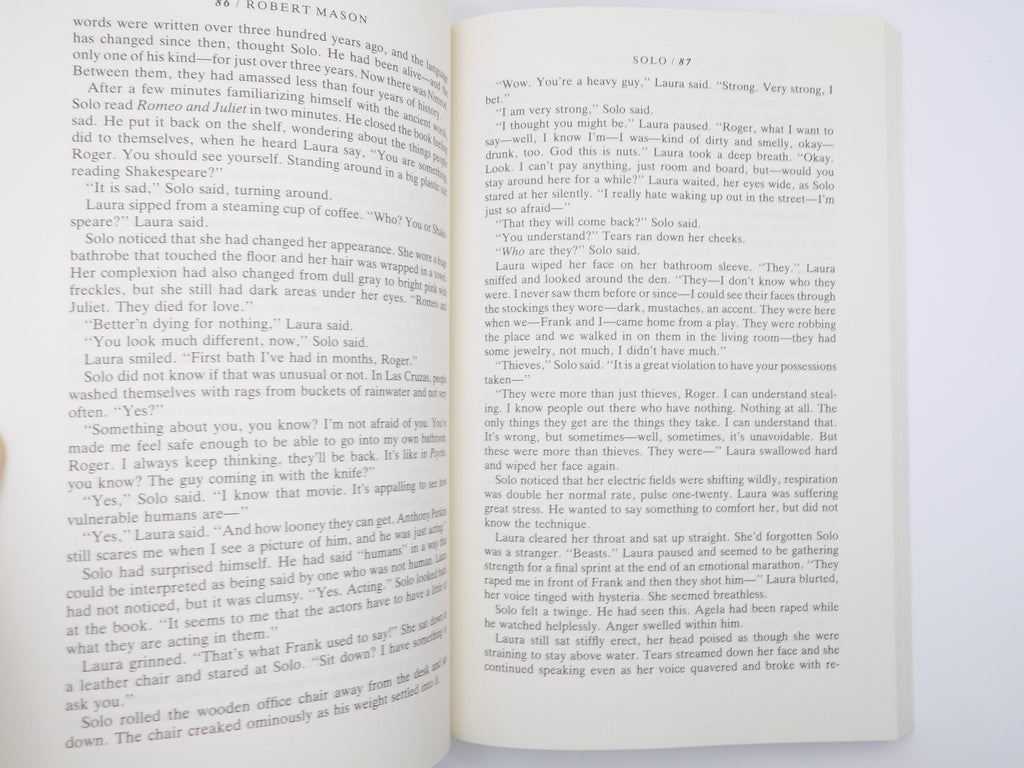 Solo by Robert Mason [Putnam, 1992]
