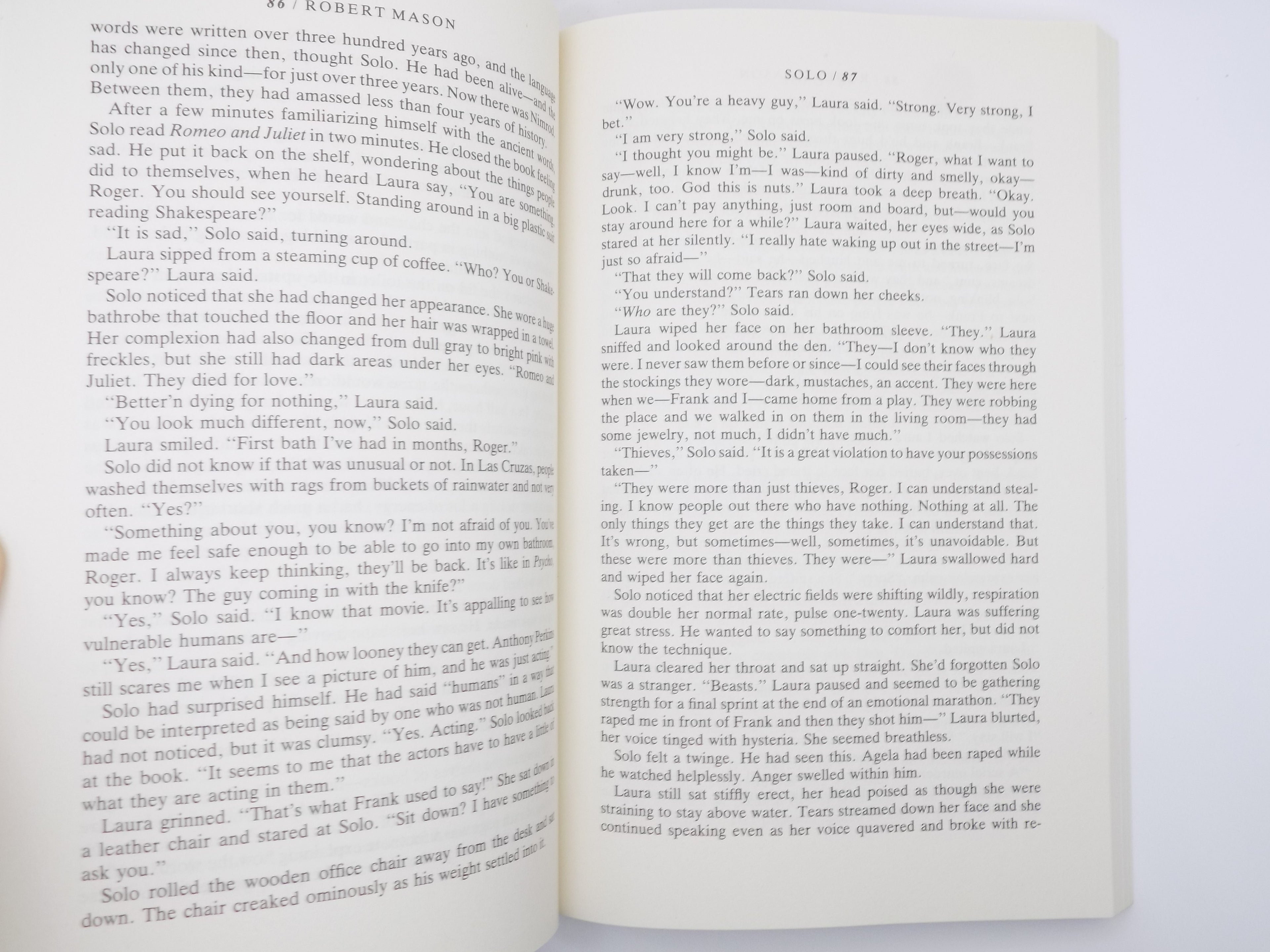 Solo by Robert Mason [Putnam, 1992]