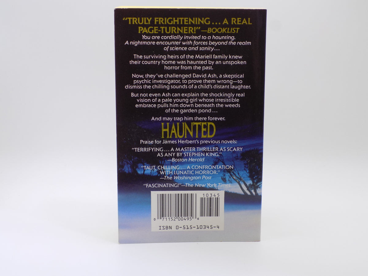 Haunted by James Herbert [1st Printing] · Jove Horror, 1990
