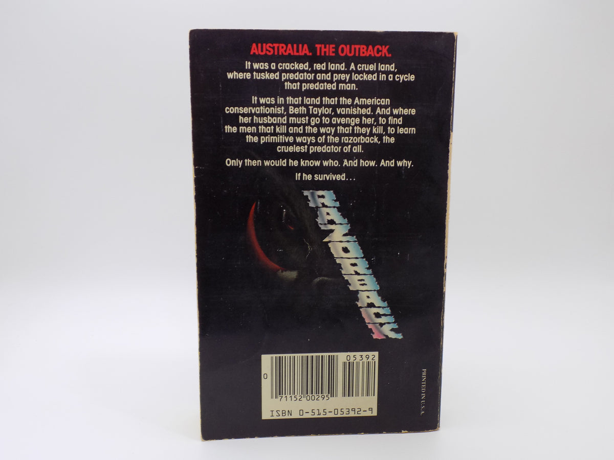 Razorback by Peter Brennan [1st Edition] Jove Fiction, 1981