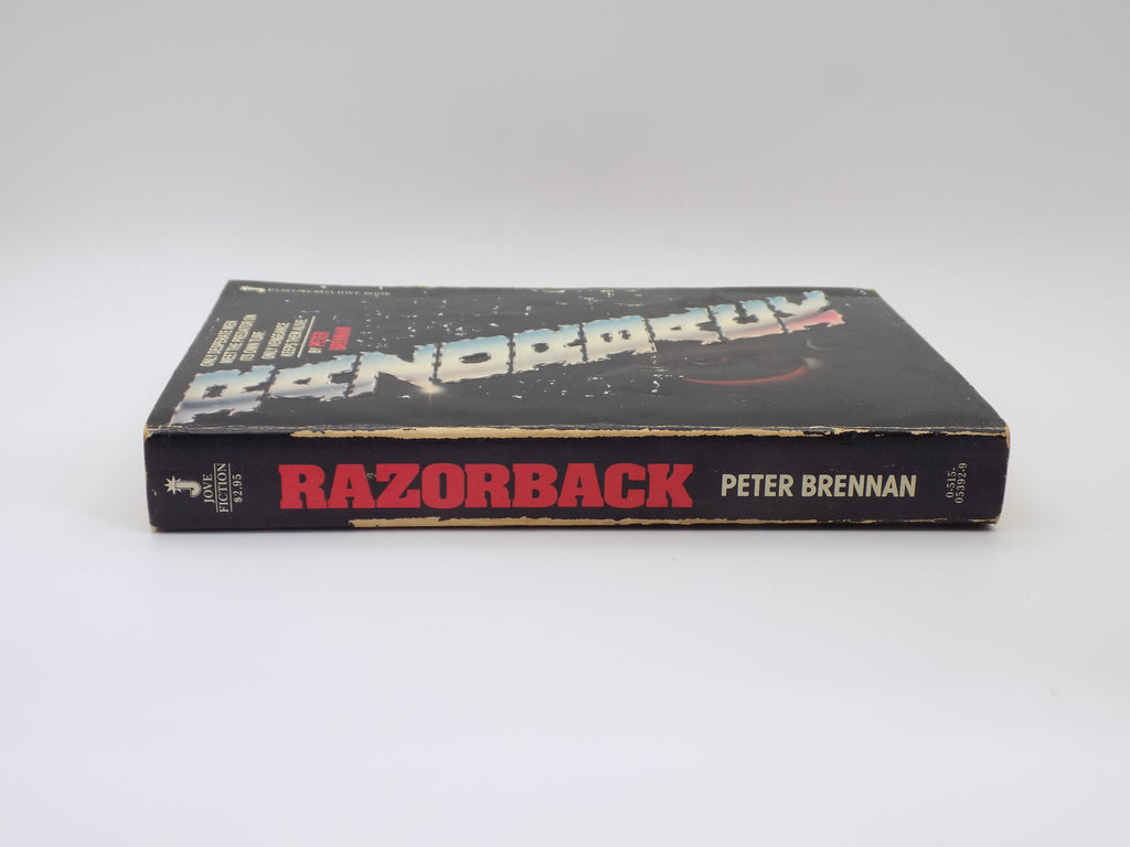 Razorback by Peter Brennan [1st Edition] Jove Fiction, 1981