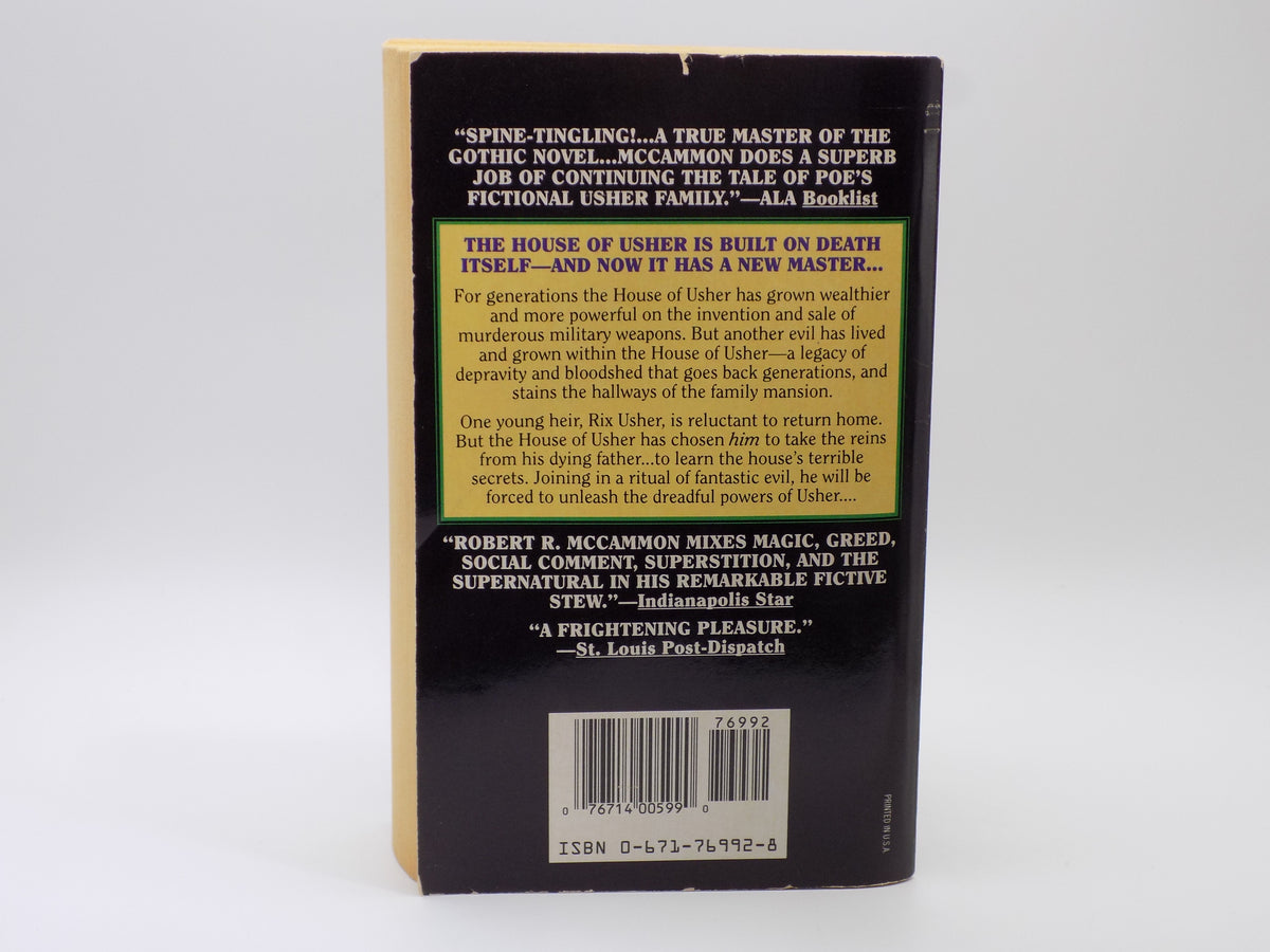 Ushers’ Passing by Robert McCammon [1st Pocket Books Printing] · 1992