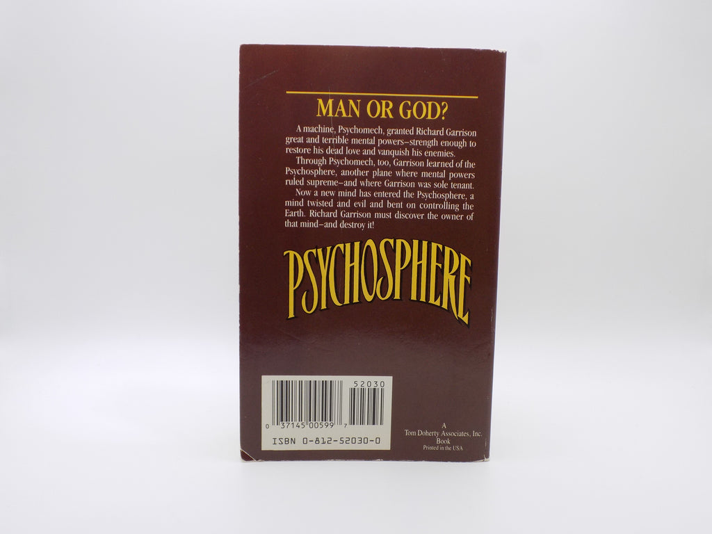 Psychosphere by Brian Lumley [1st Printing] ·TOR Horror, 1992