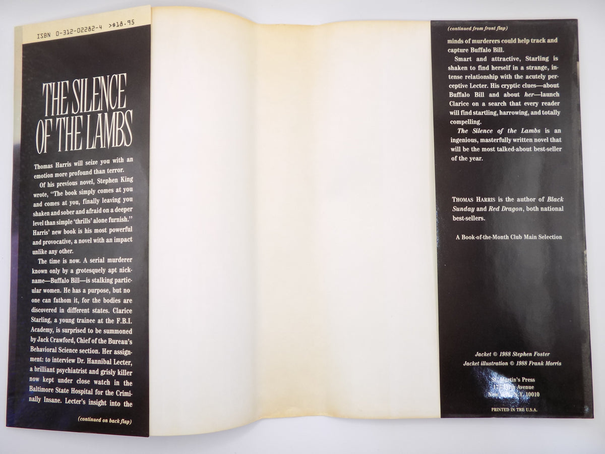 The Silence of the Lambs by Thomas Harris [Hardcover, 1988]